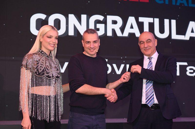 cover First 2026 EKO Smile Challenge hands winner keys to Mercedes-Benz GLC 300e