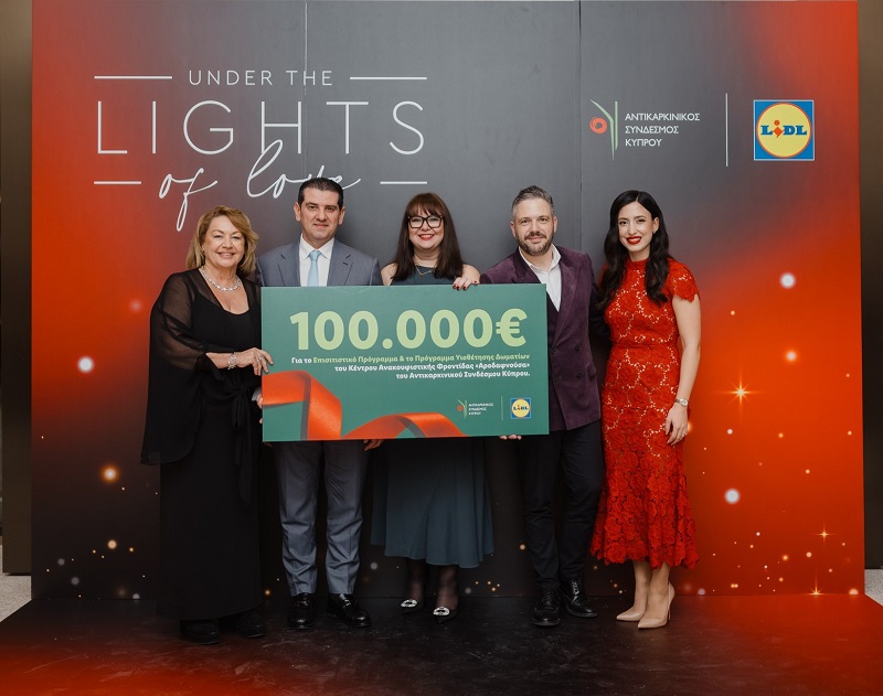 cover Lidl Cyprus: 12-year community support delivers €1.3m to Anti-Cancer Society