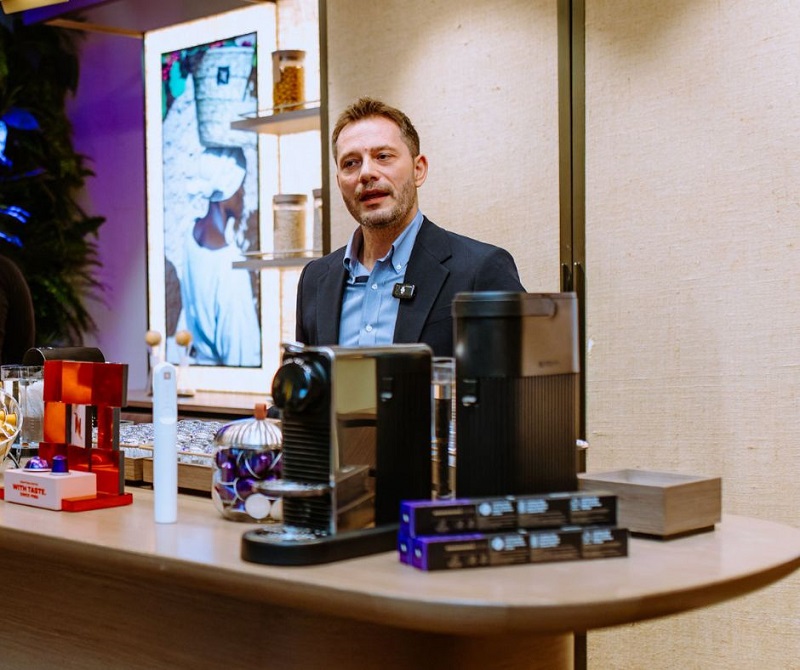 Nespresso Hellas Coffee Ambassador, George Papachrysanthakis