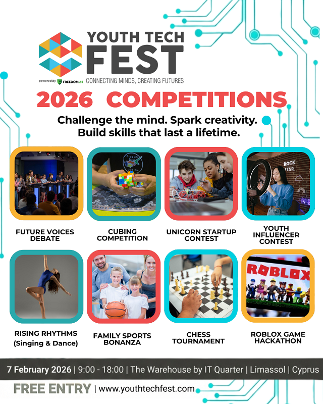cover 4th Youth Tech Fest Cyprus 2026 to feature education, tech, creativity