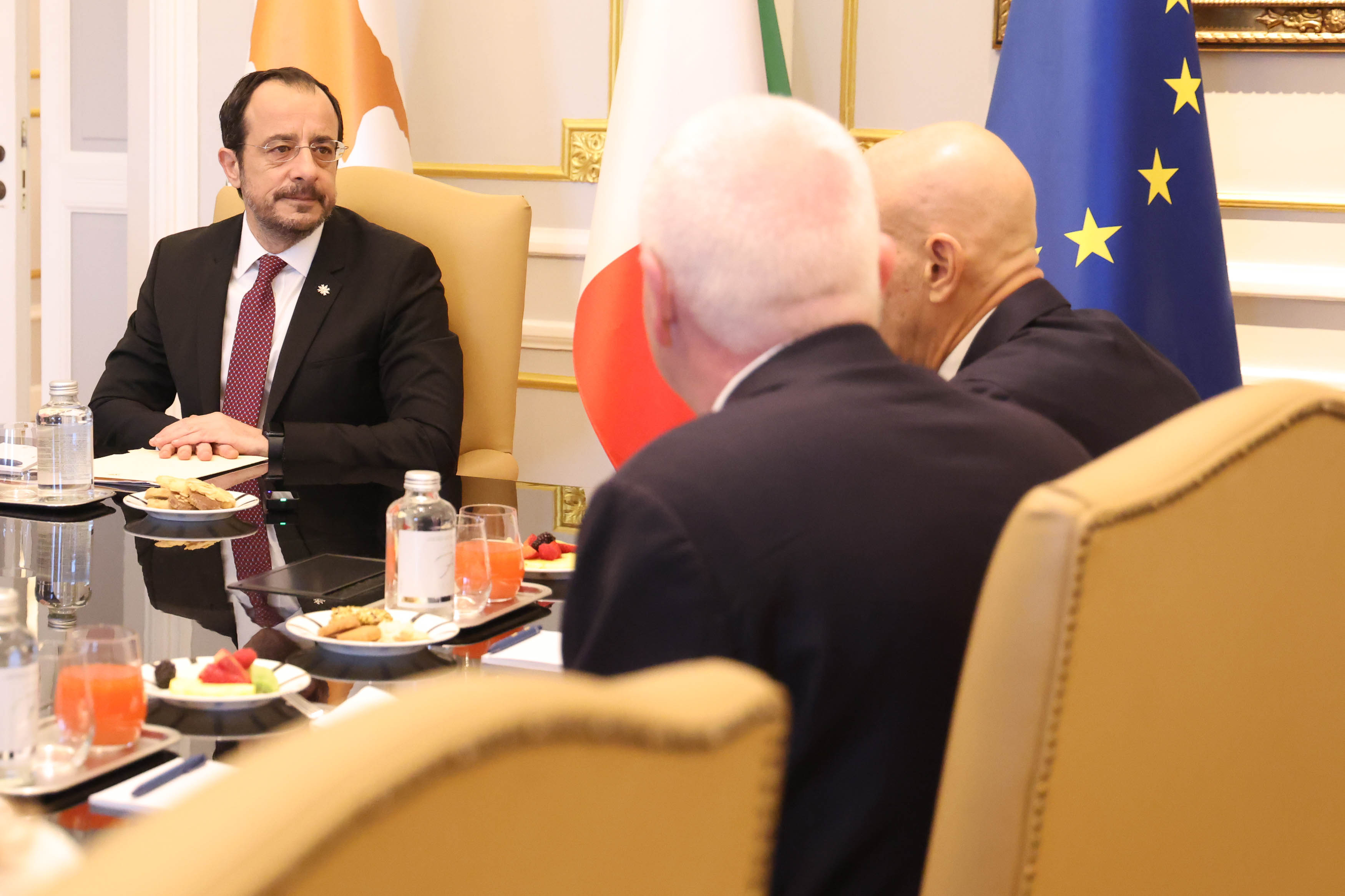 image Christodoulides meets Eni chief with Kronos decision pending