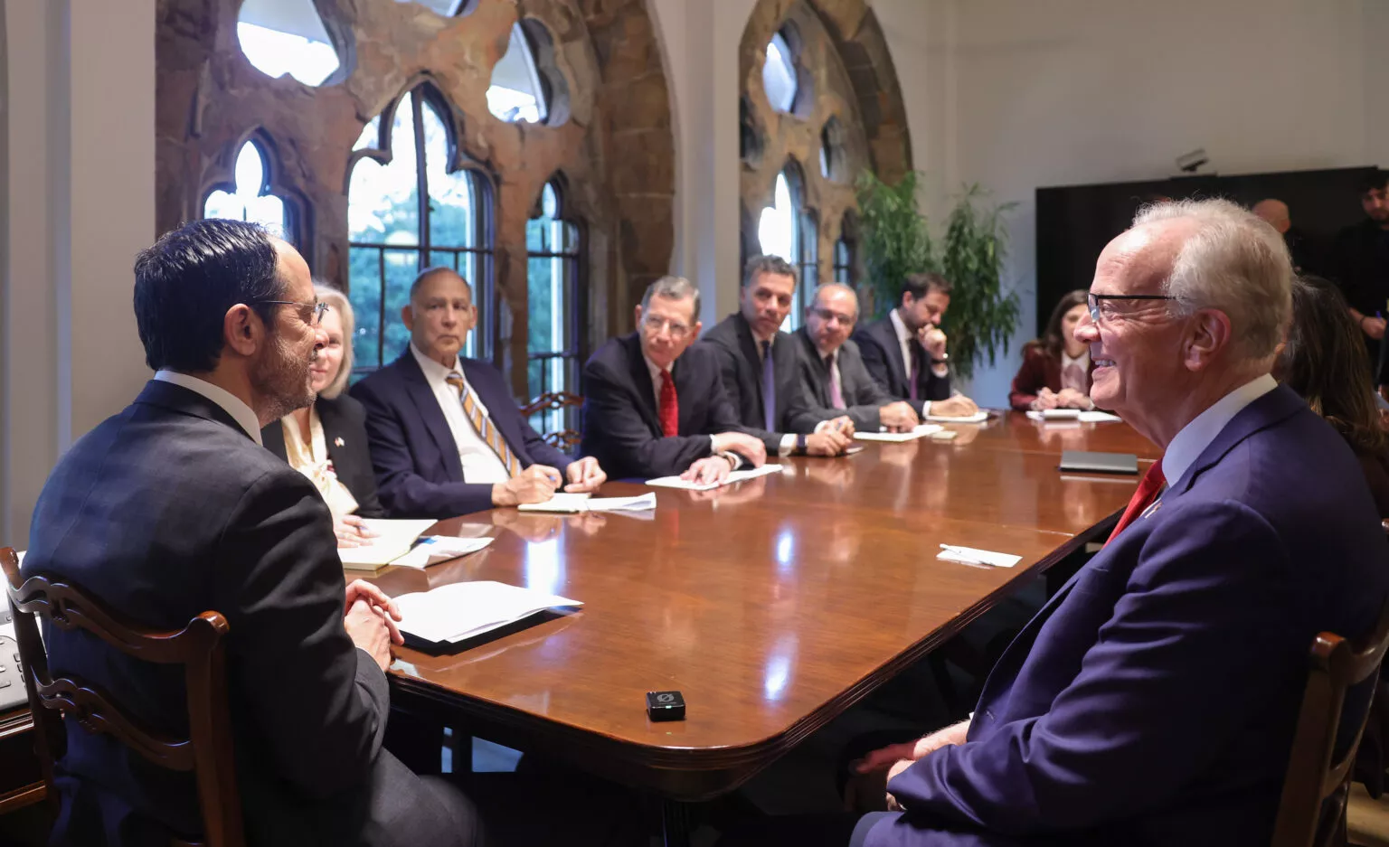 cover US senators praise Christodoulides’ leadership in palace meeting