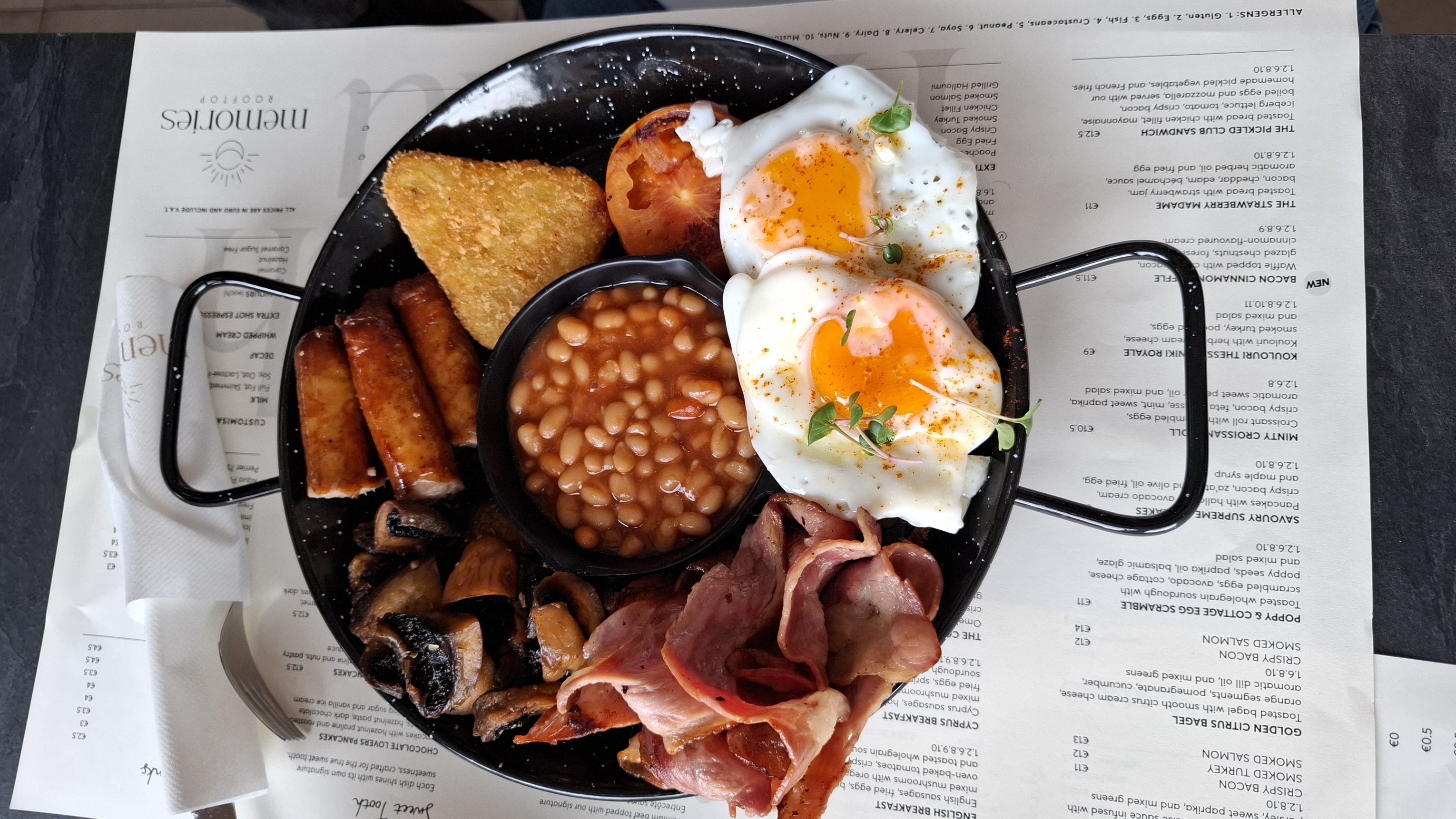 Restaurant review: Generous brunch with a view