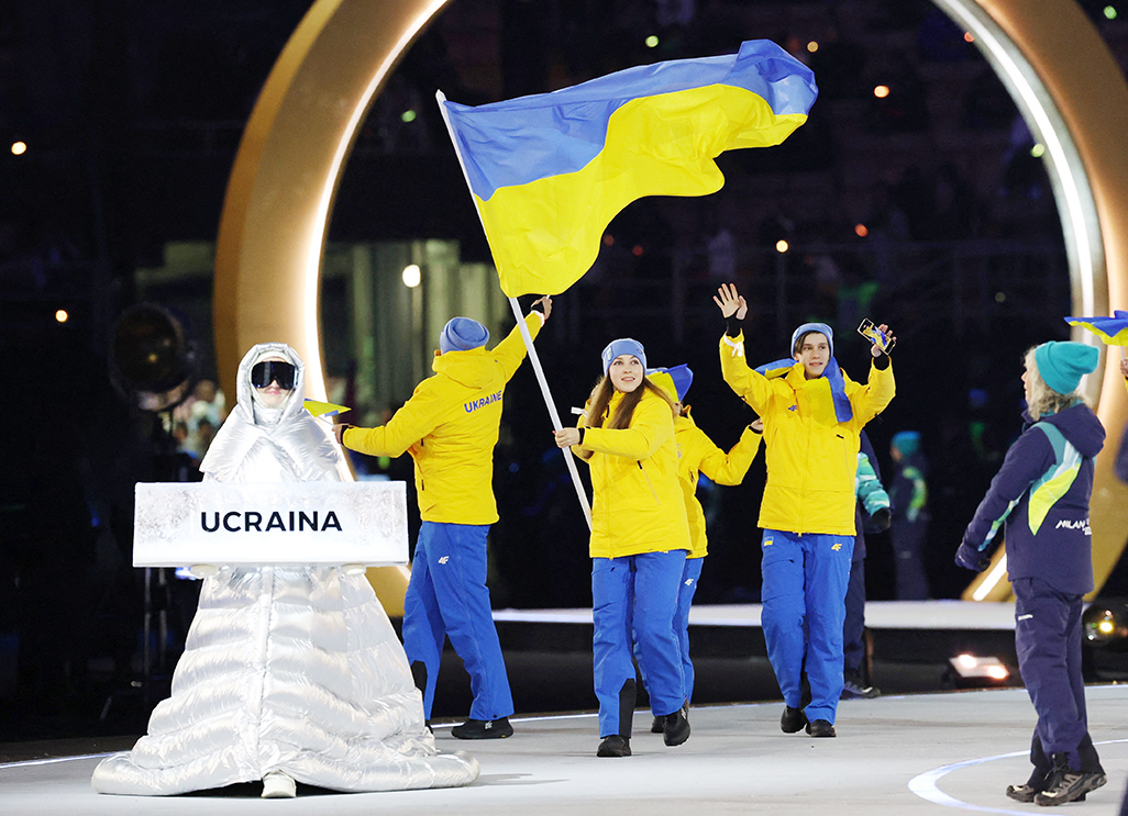 cover Ukrainian team to boycott opening ceremony due to Russian participation