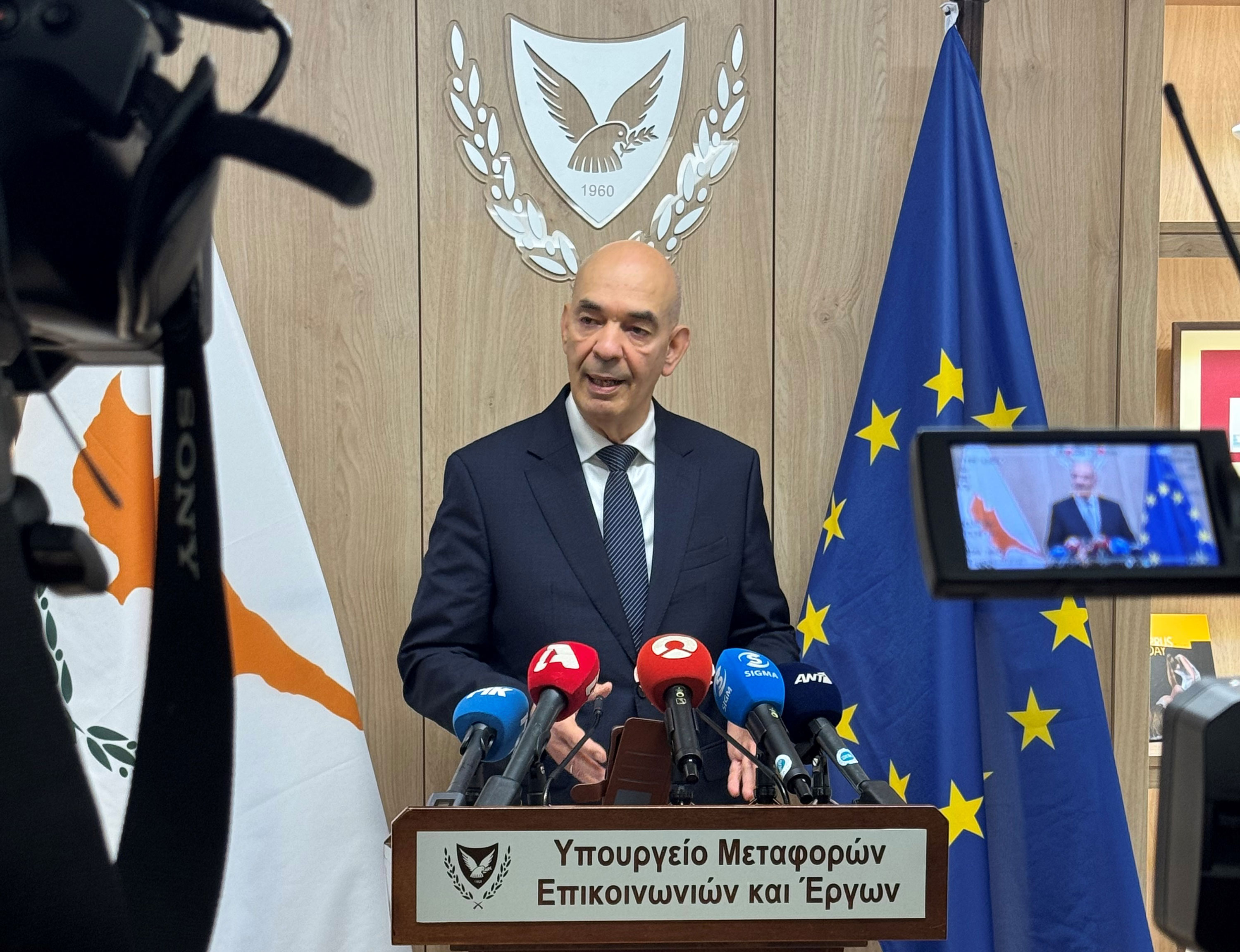 cover Transport critical for security, Vafeades tells EU meeting