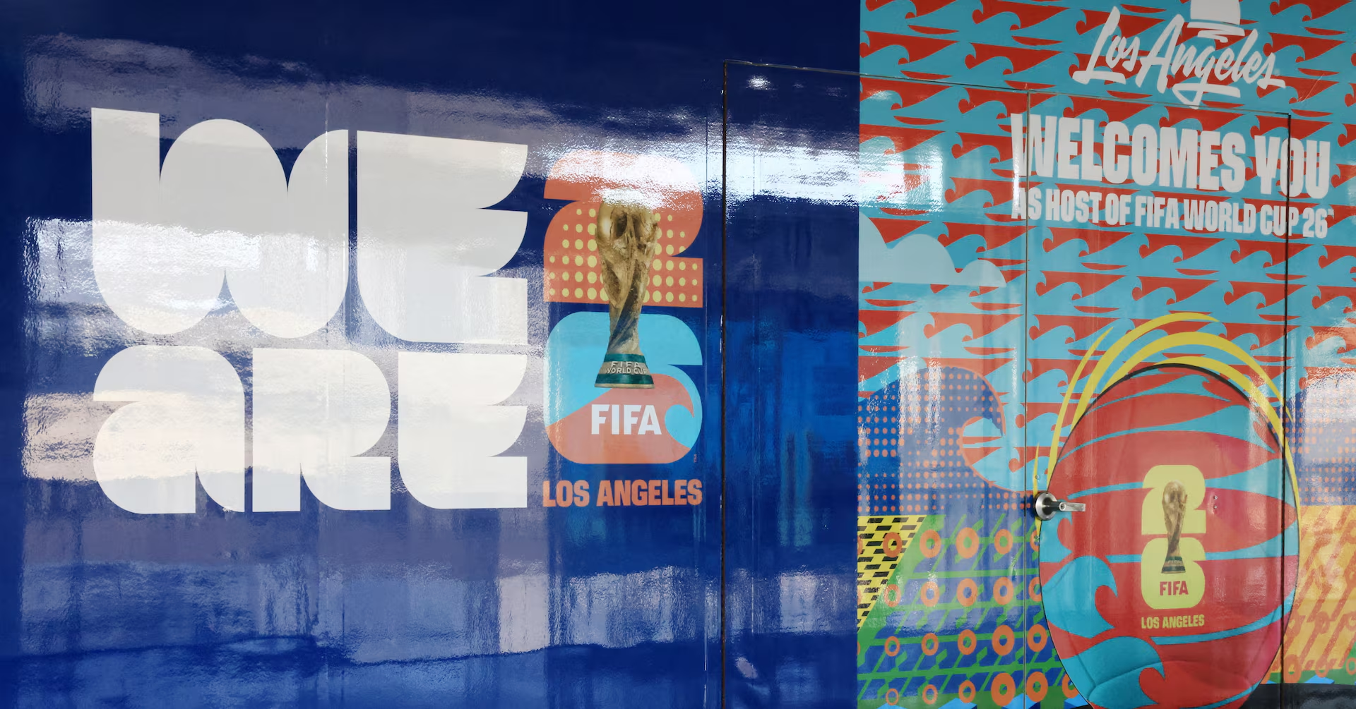 cover Funding crisis threatens security plans for US World Cup matches just 100 days before kick-off