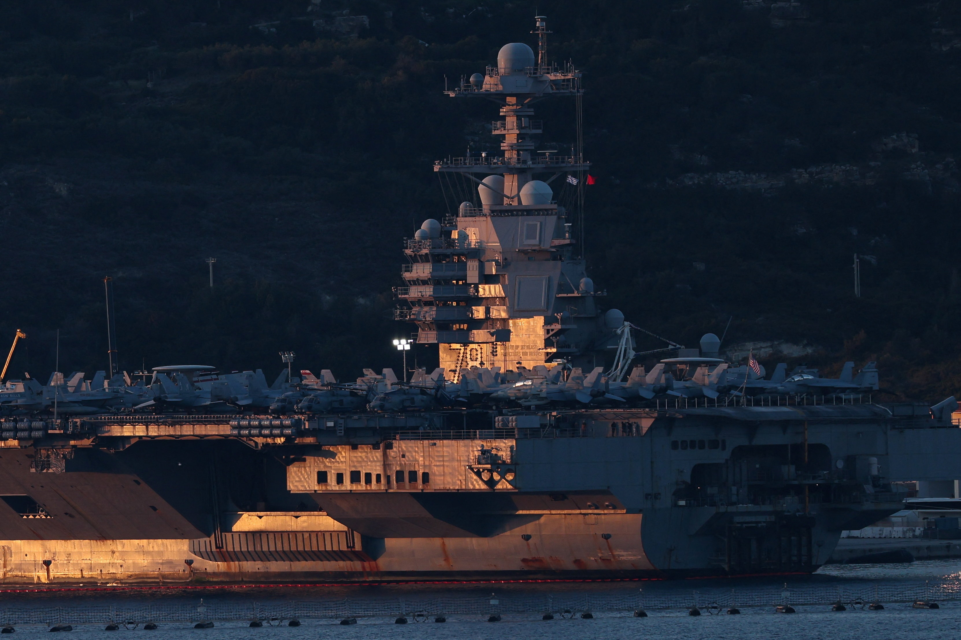 image Greek police detain man on suspicion of spying on naval base in Crete