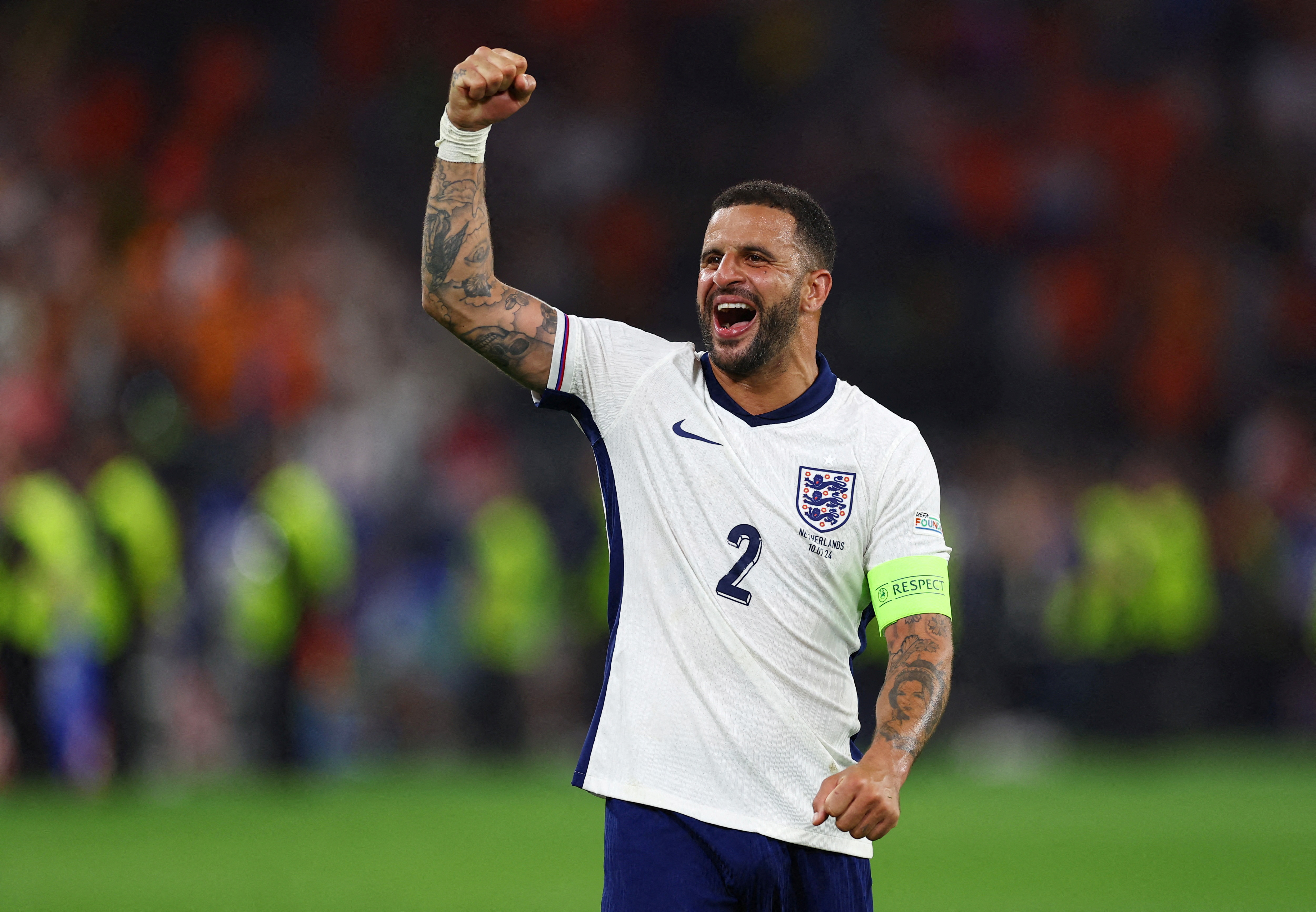 image British soccer-Walker calls time on England career four caps short of century