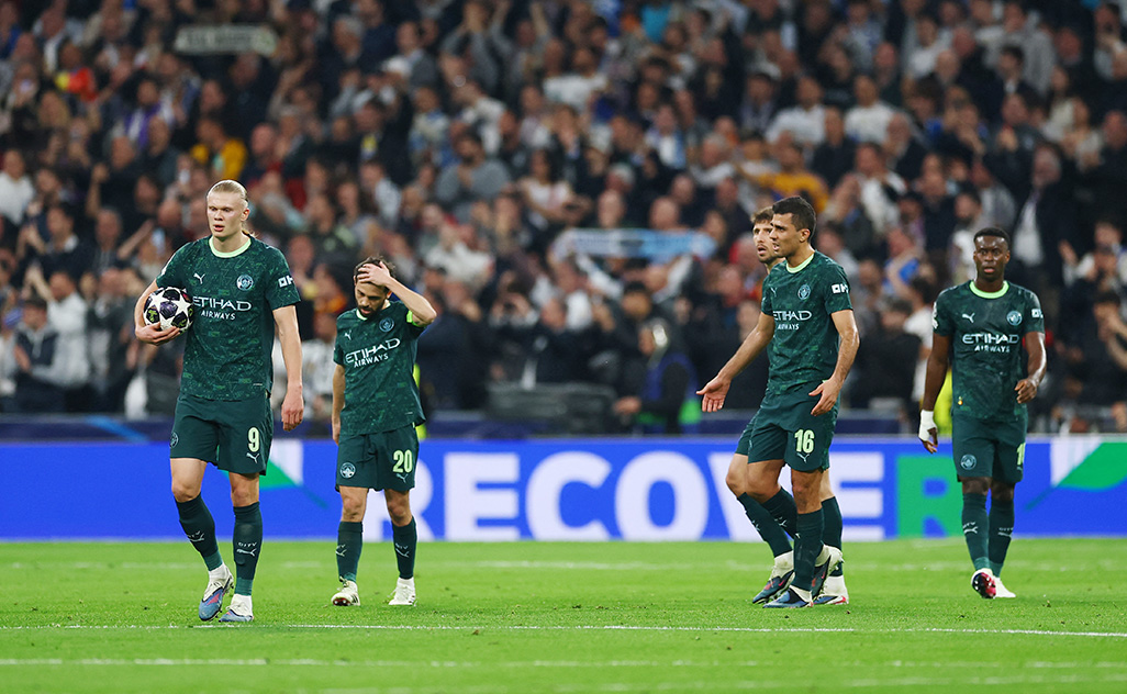 cover Man City have belief they can stage comeback against Real, Guardiola says