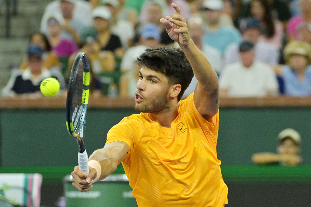 image Alcaraz sets up Medvedev Indian Wells semi-final