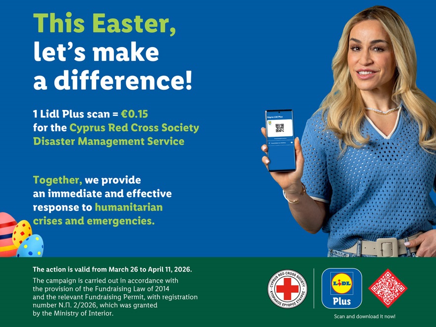 cover Lidl Cyprus and the Cyprus Red CrossSociety offer care and hope for Easter