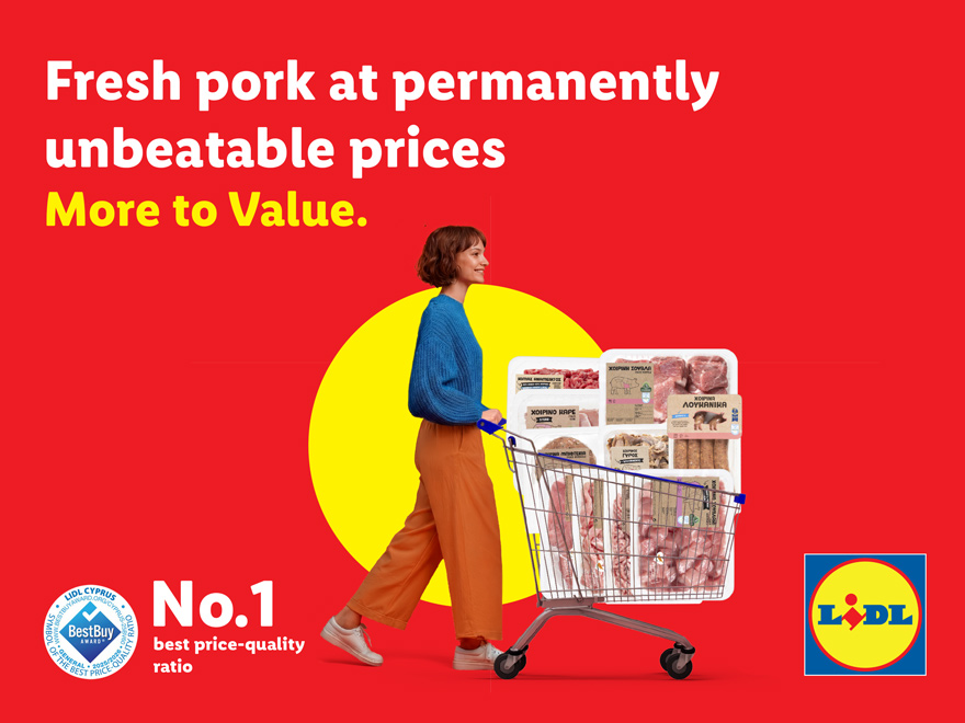 cover Lidl Cyprus: permanent low prices on selected fresh pork meats
