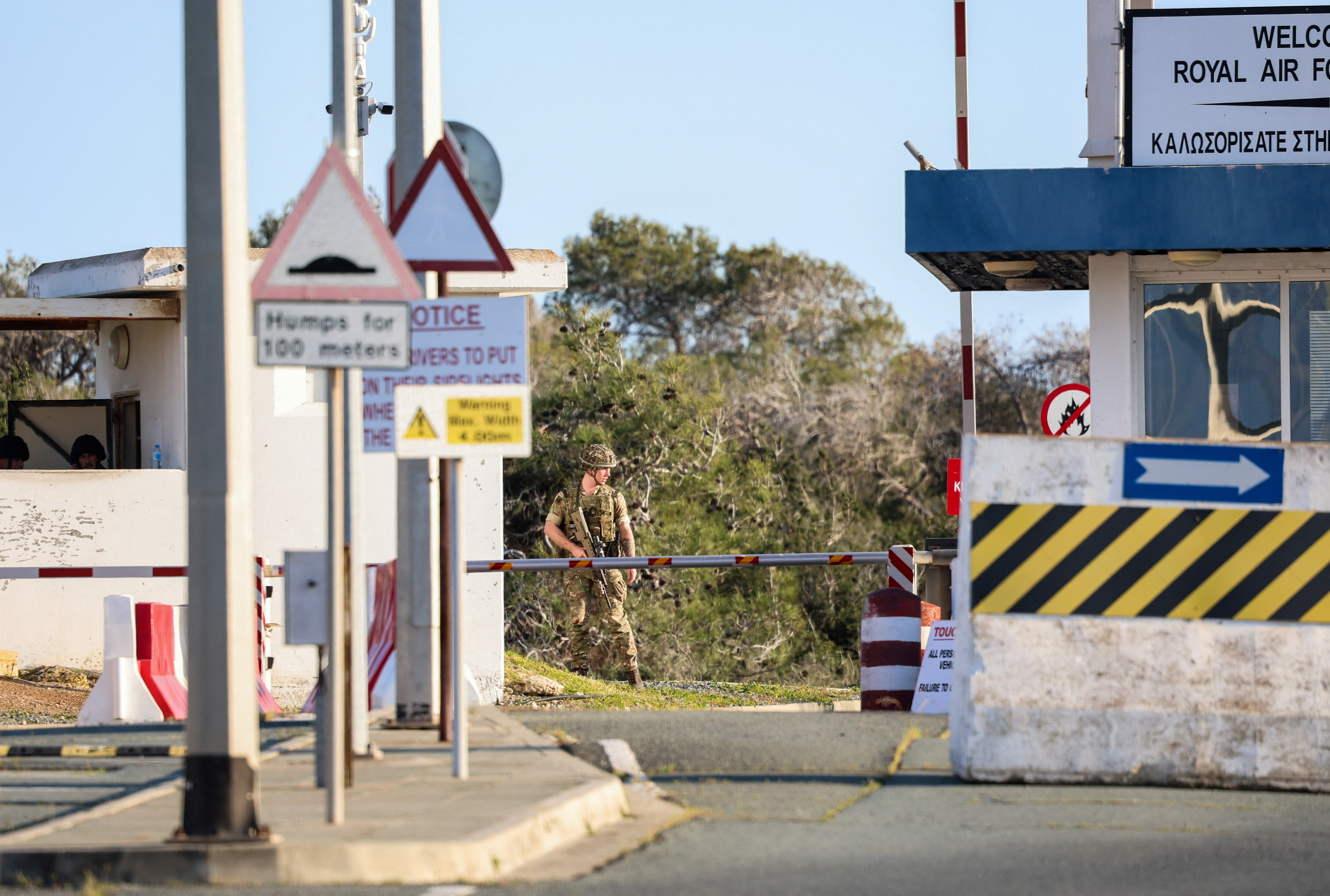 image British bases employees seek remote work amid drone incidents