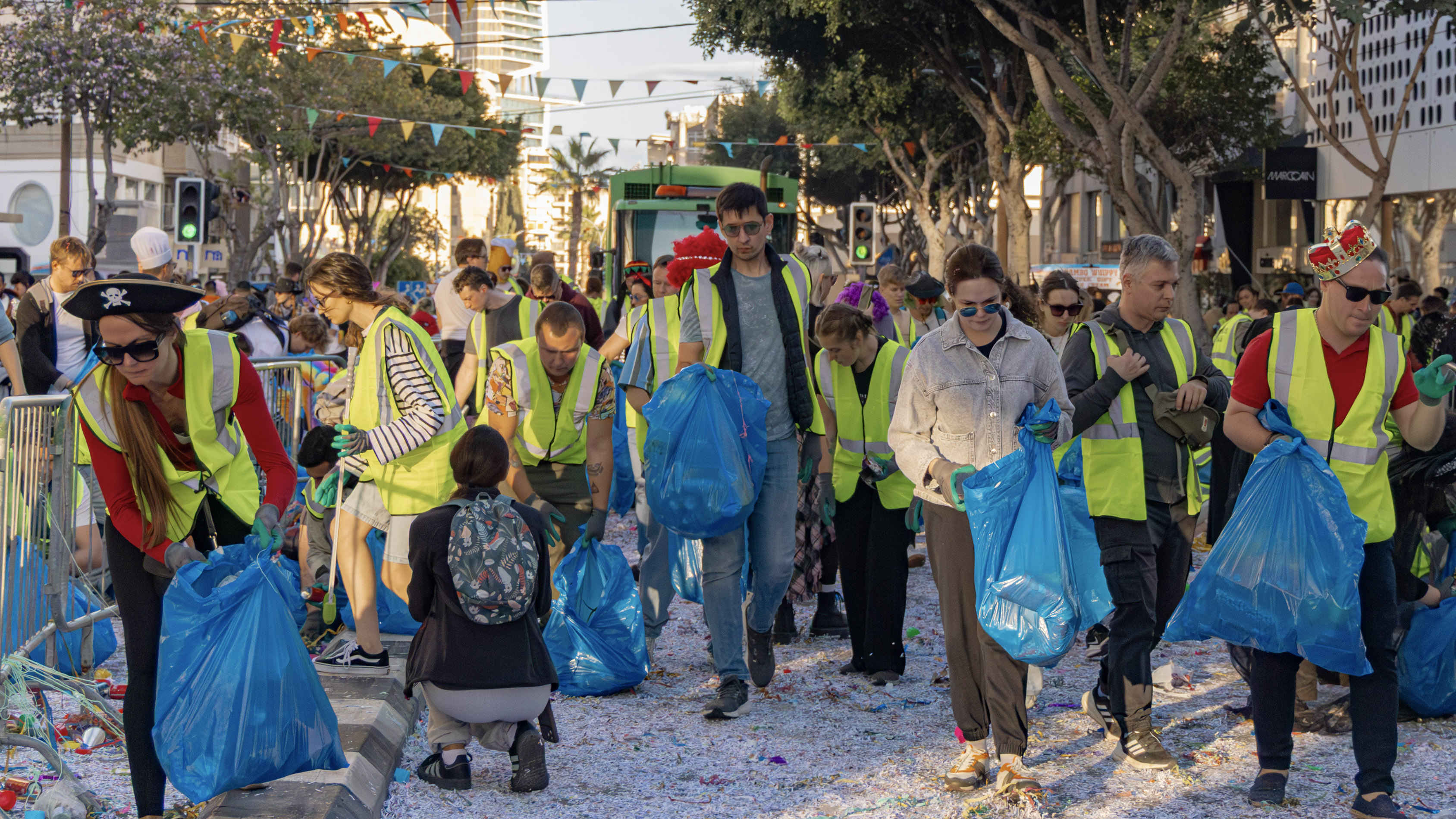 cover City Friends Club reports successful post-carnival cleanup