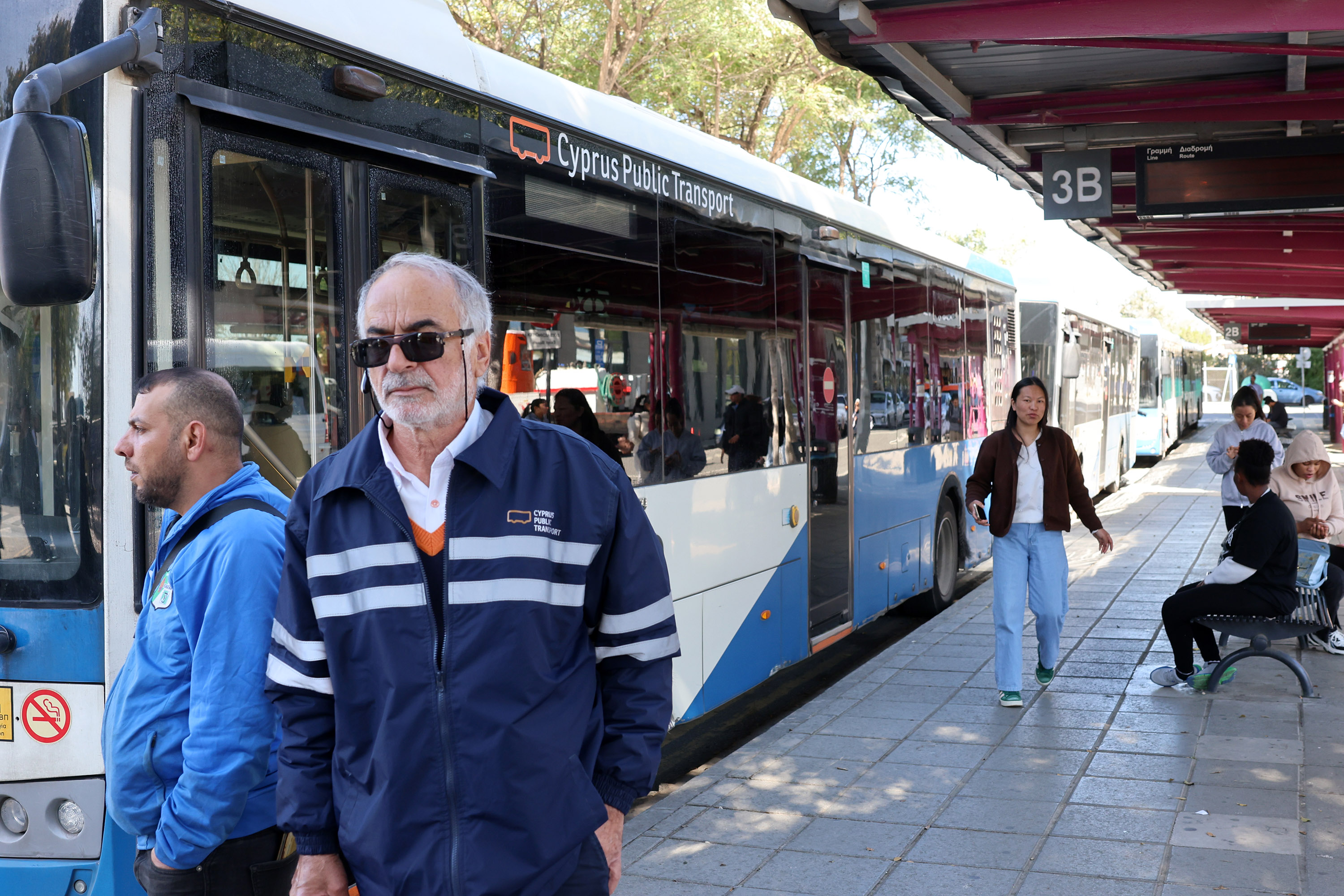 bus, bus driver, buses, bus drivers, protest, strike, work stoppage, central bus station