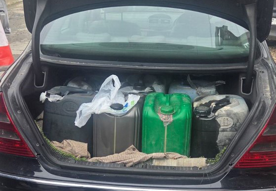 image 80-year-old fined after 200 litres of fuel seized at crossing point