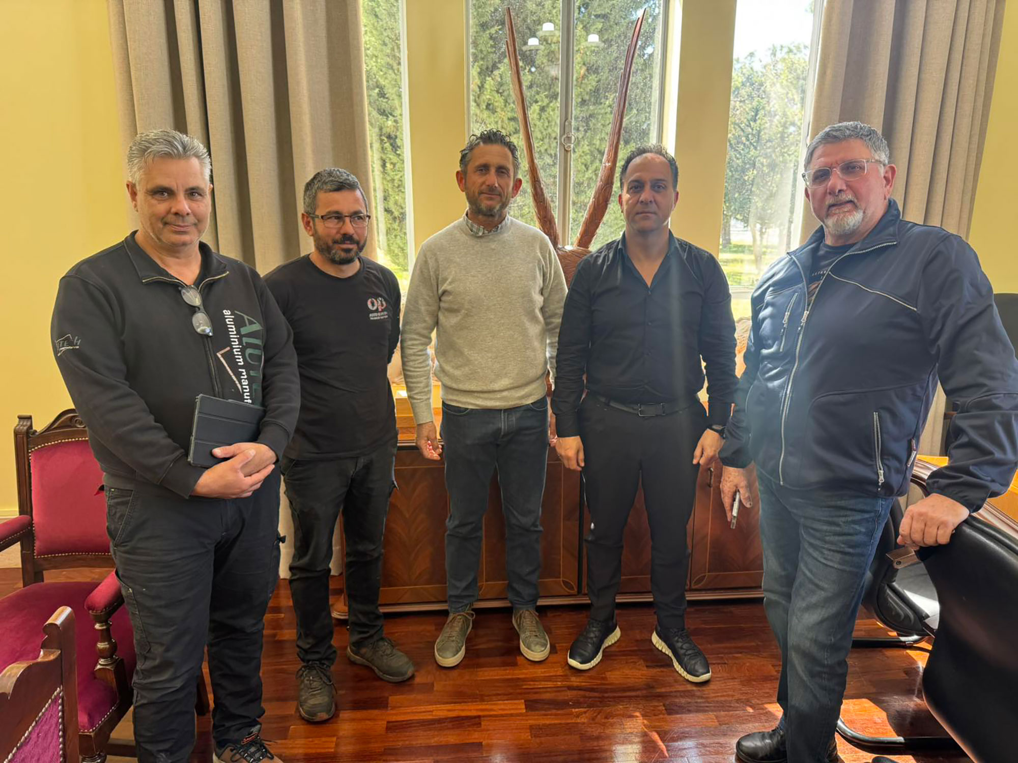 cover Paphos officials discuss abandoned vehicles, upgrades in industrial area