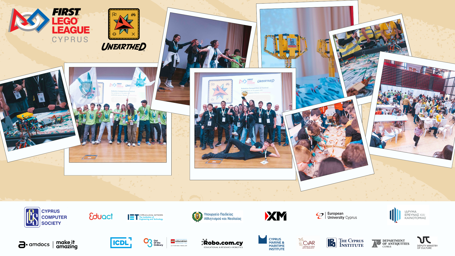 cover Nearly 400 young Cypriots compete in archaeology themed robot event