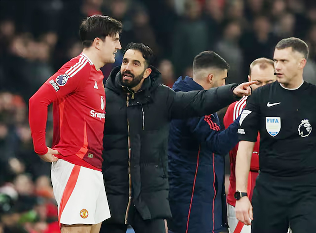 cover Amorim had great ideas but they did not click at Man United, says Maguire