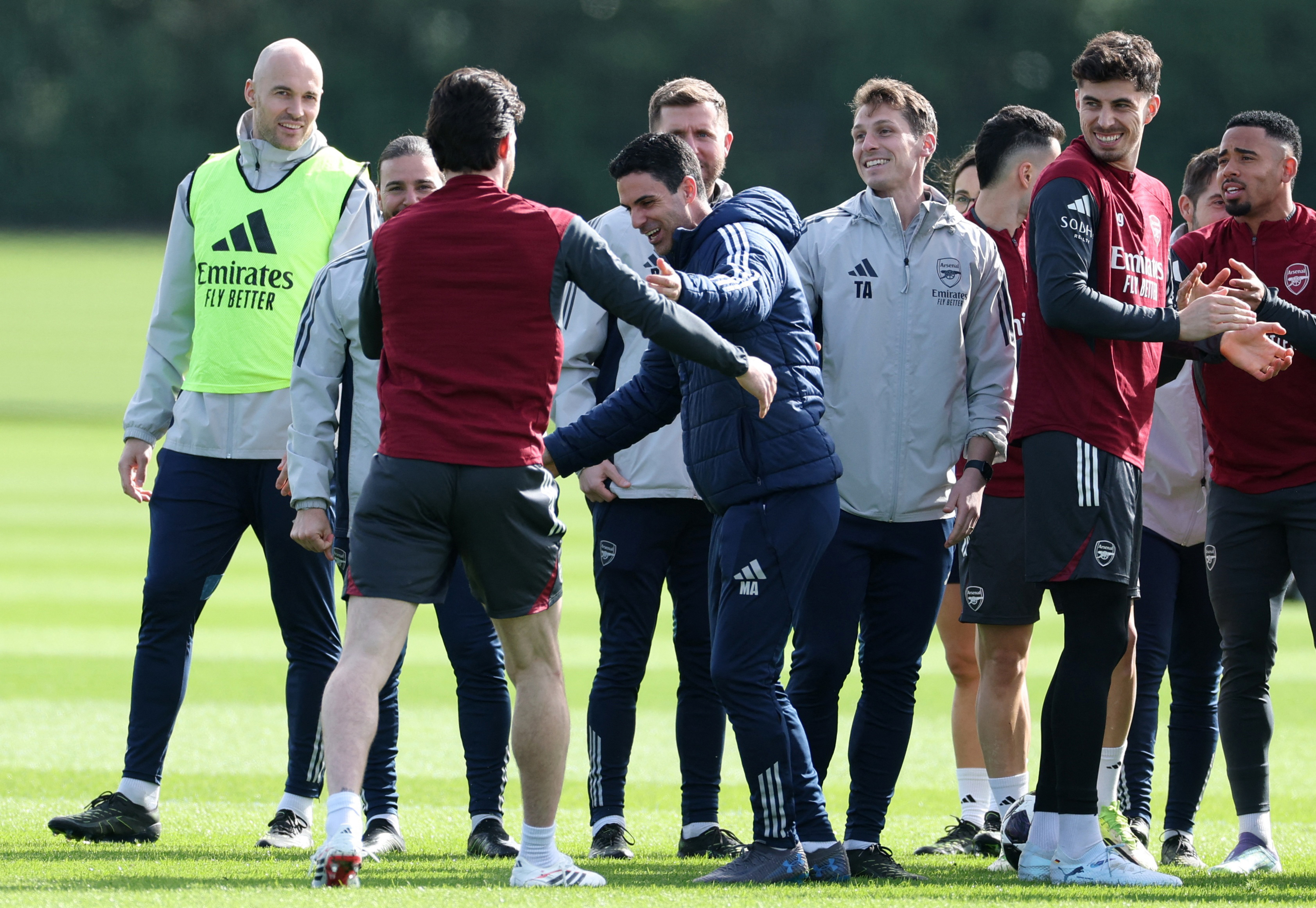 image Arsenal’s Arteta shrugs off siege mentality talk as quadruple dreams grow