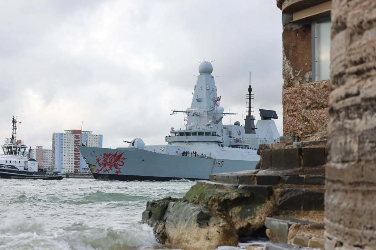Britain&#8217;s Dragon warship heads towards Cyprus