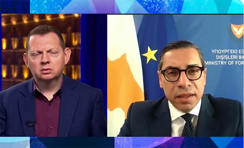 Removal of British bases needs to be discussed, Kombos tells BBC