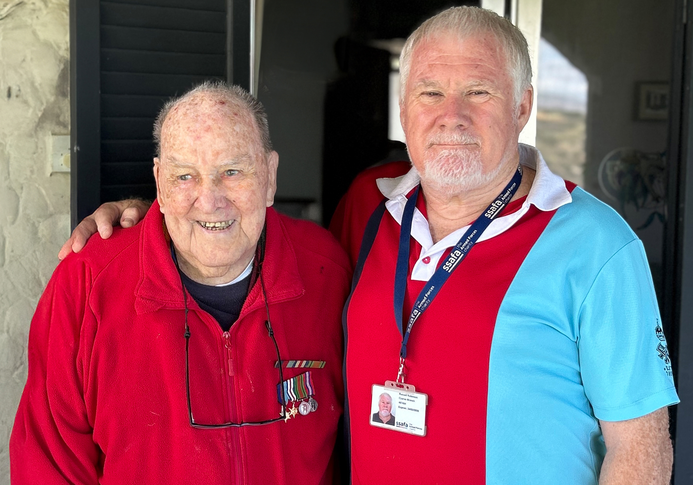 cover D-day veteran celebrates 103rd birthday in Cyprus