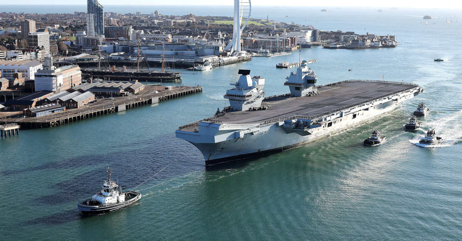 image UK ‘mulls sending aircraft carrier’ towards Cyprus