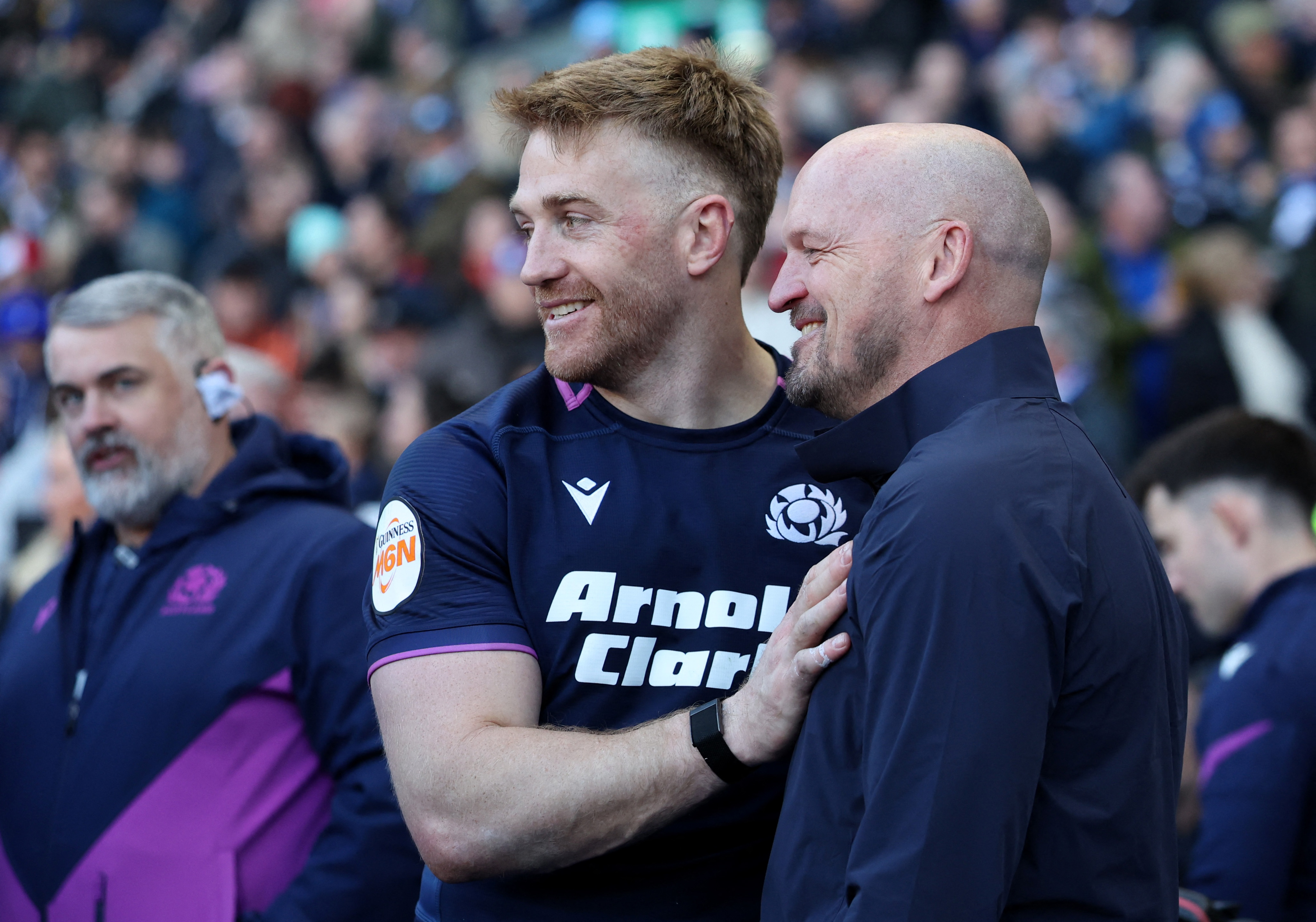cover Scotland beat France 50-40 to keep Six Nations title race open