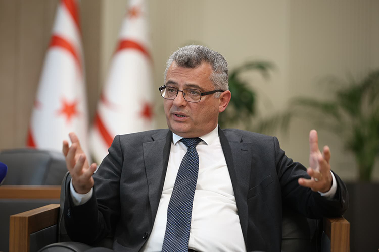 cover Military buildup in Cyprus ‘should not be permanent’, Erhurman says