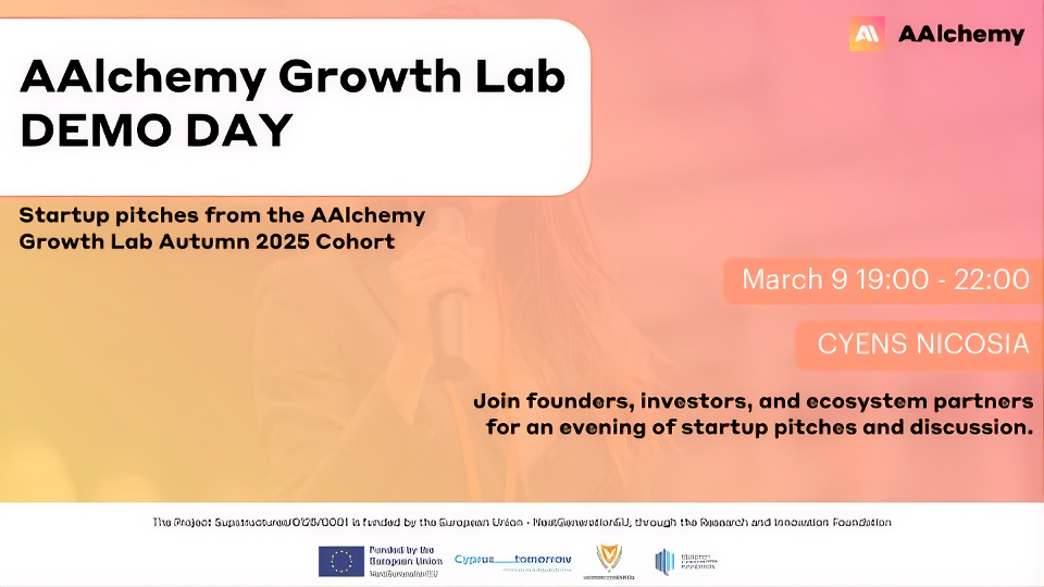 cyprus-mail.com - Startups take the stage at AAlchemy Growth Lab Demo Day