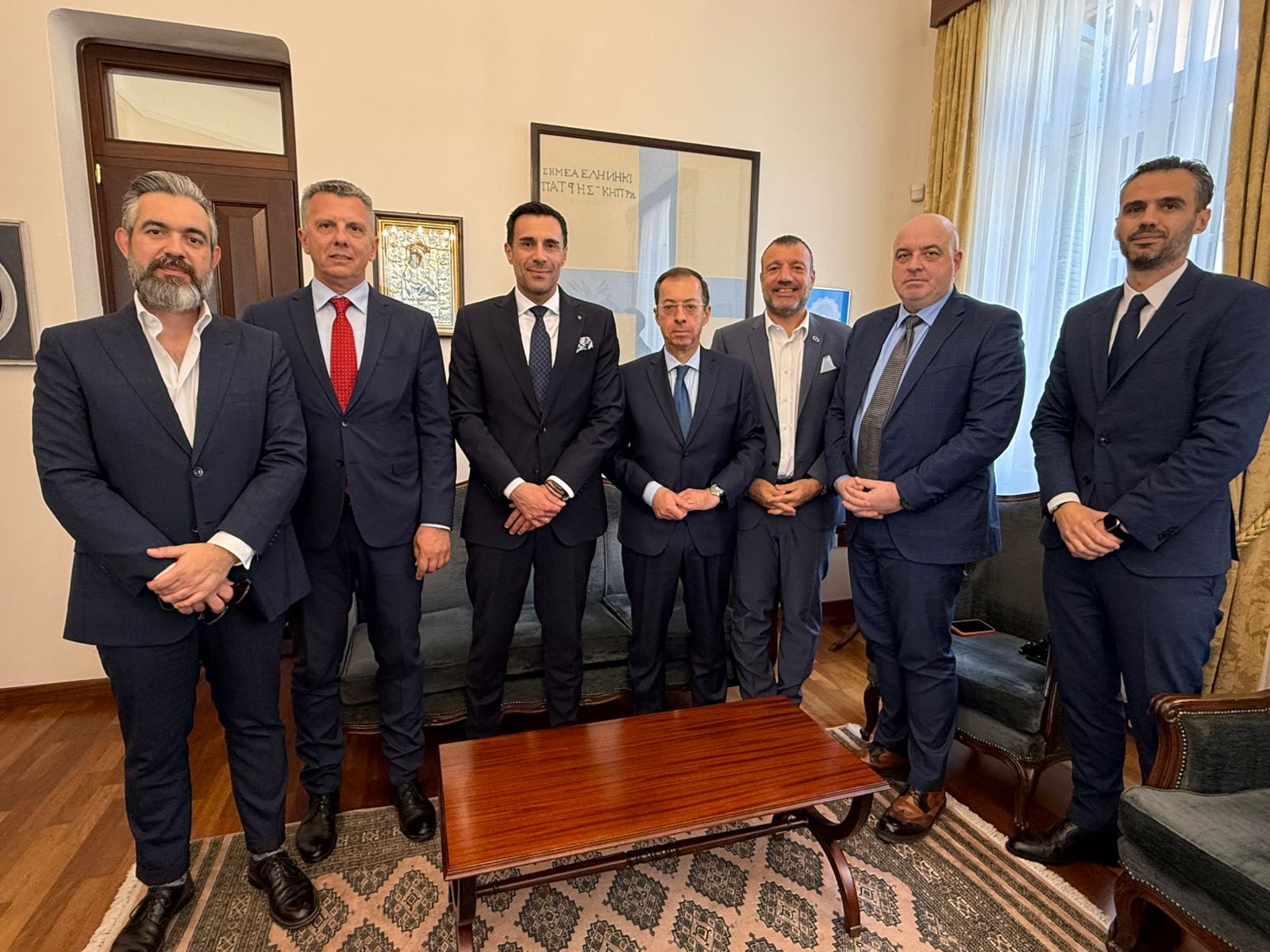 Selek delegation meets Greek ambassador to strengthen institutional cooperation