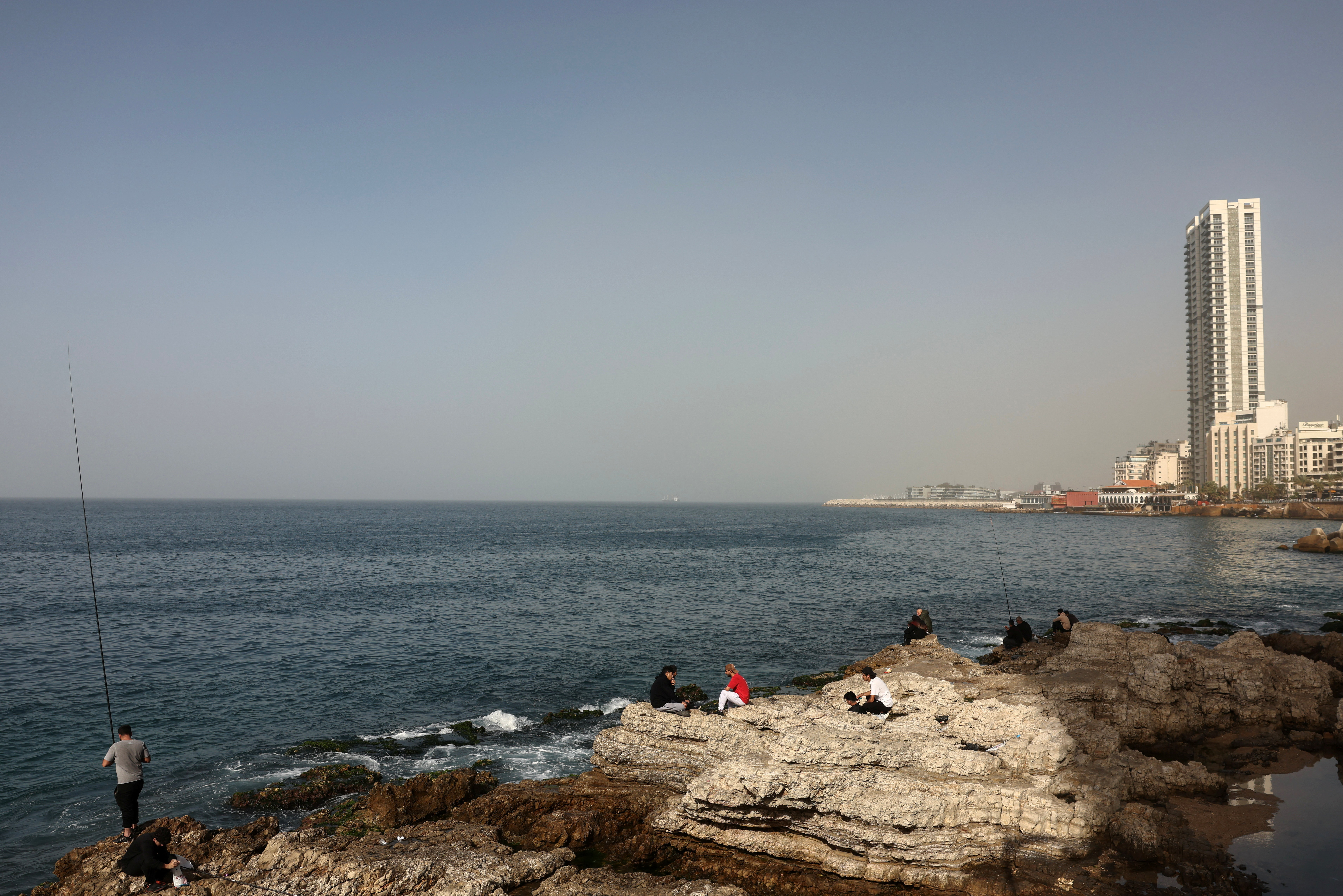 image Israeli military issues warning for vessels in a maritime area in Lebanon