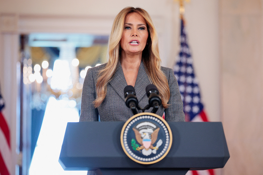 cover Melania Trump&#8217;s Epstein comments mark rare public foray for &#8216;unknowable&#8217; first lady