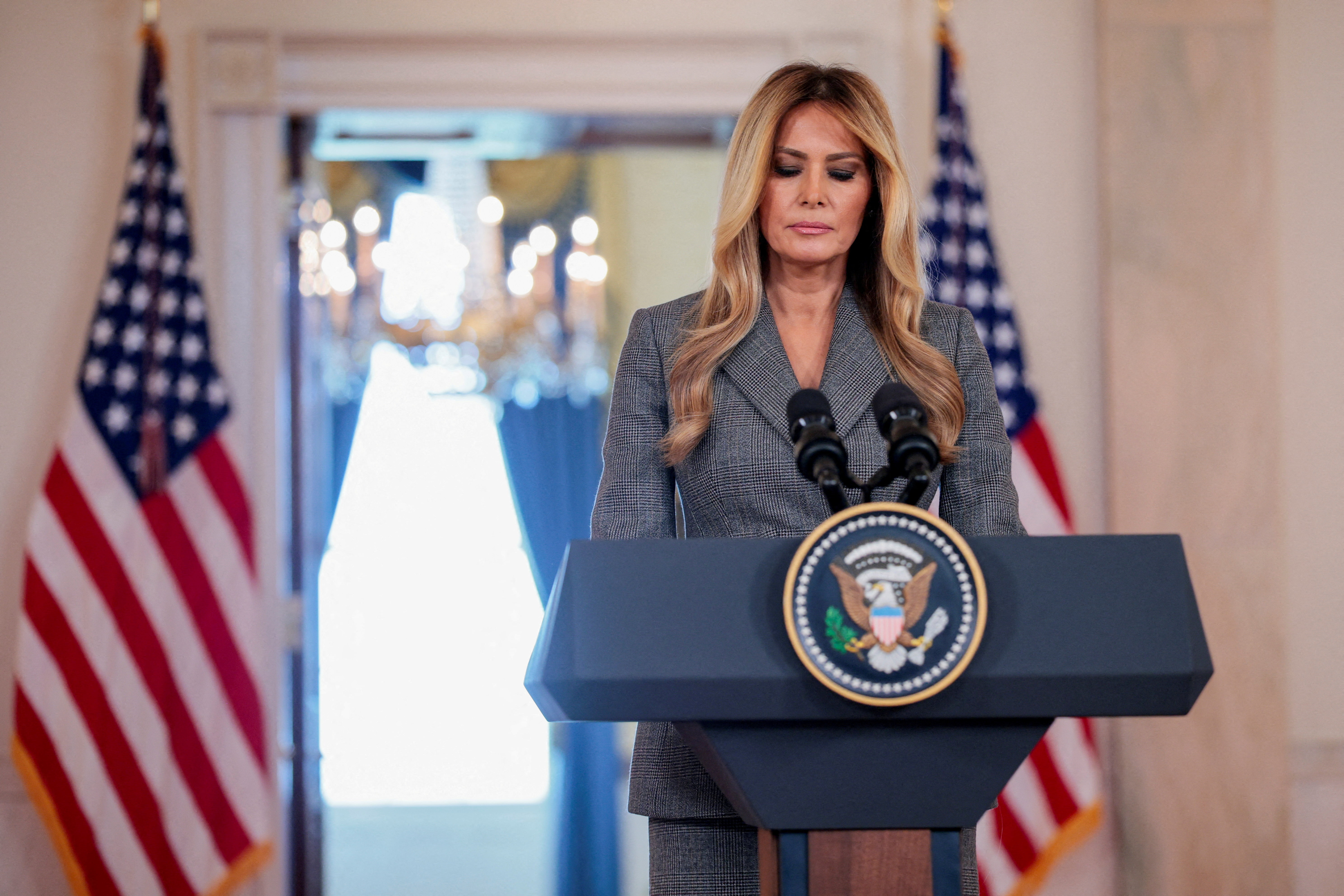 cover Melania Trump says she never had a relationship with Epstein