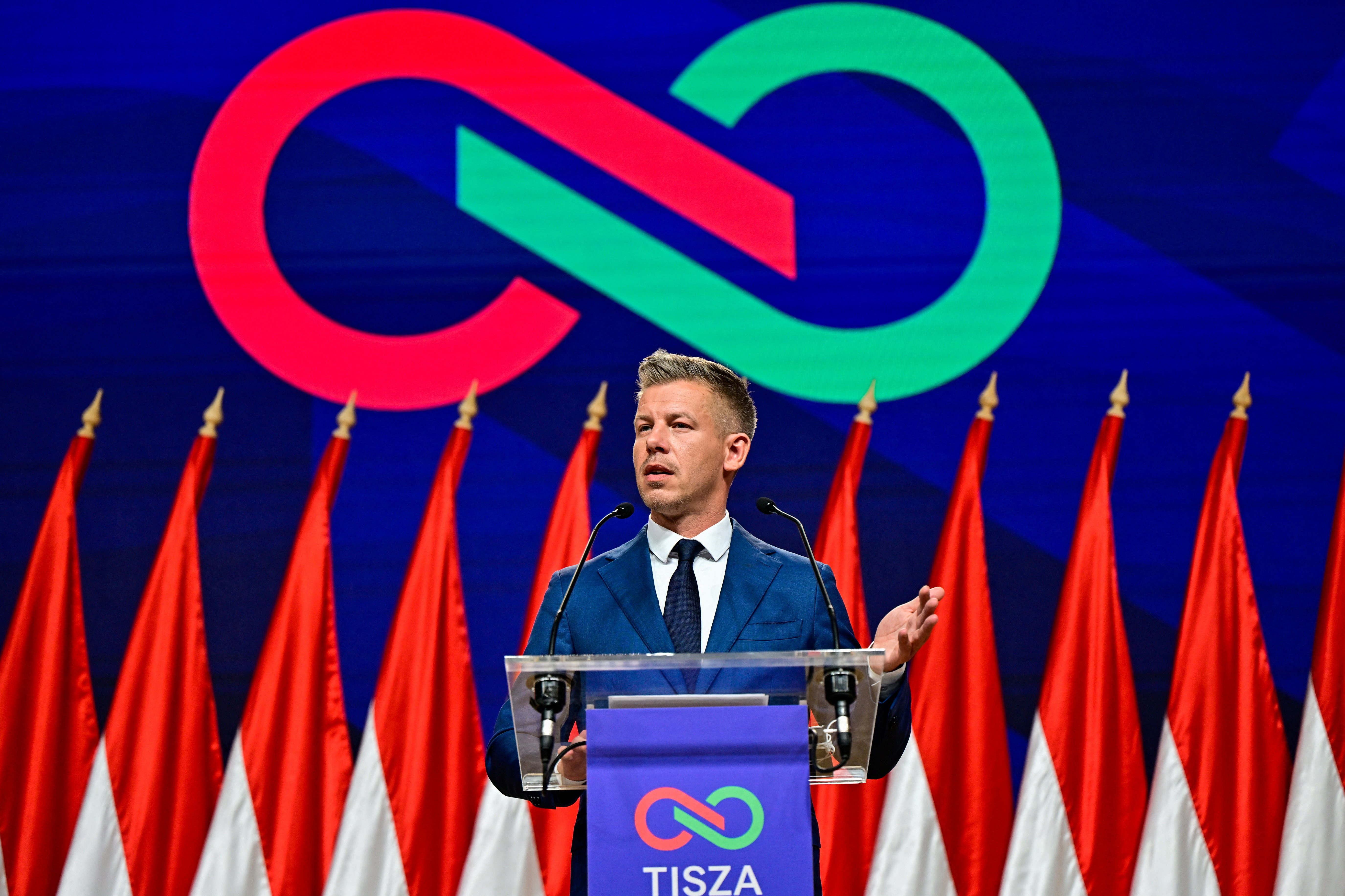 cover Hungarian election winner Magyar vows to fight graft, change constitution