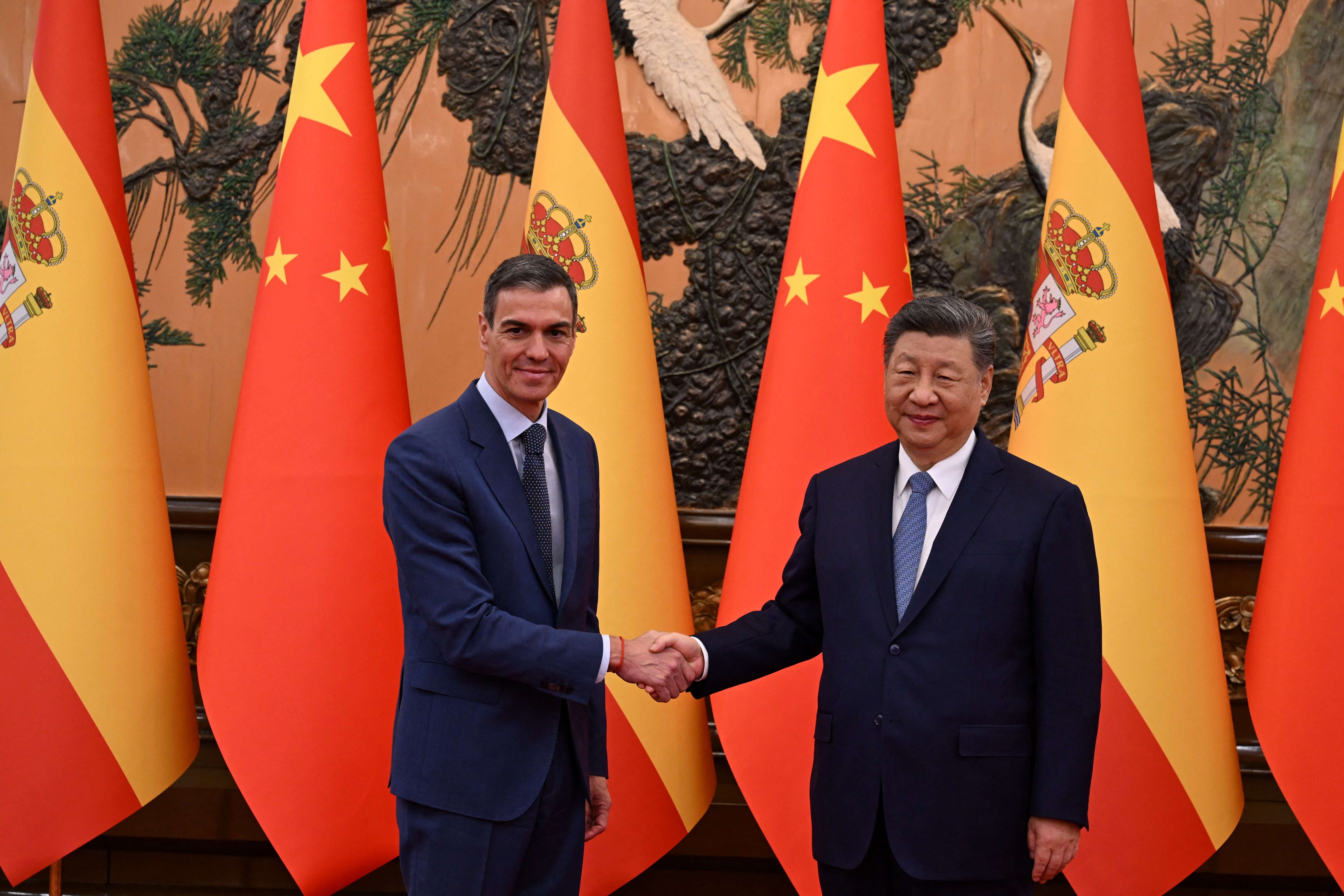 image Spain, China pledge closer ties in the face of threats to world order