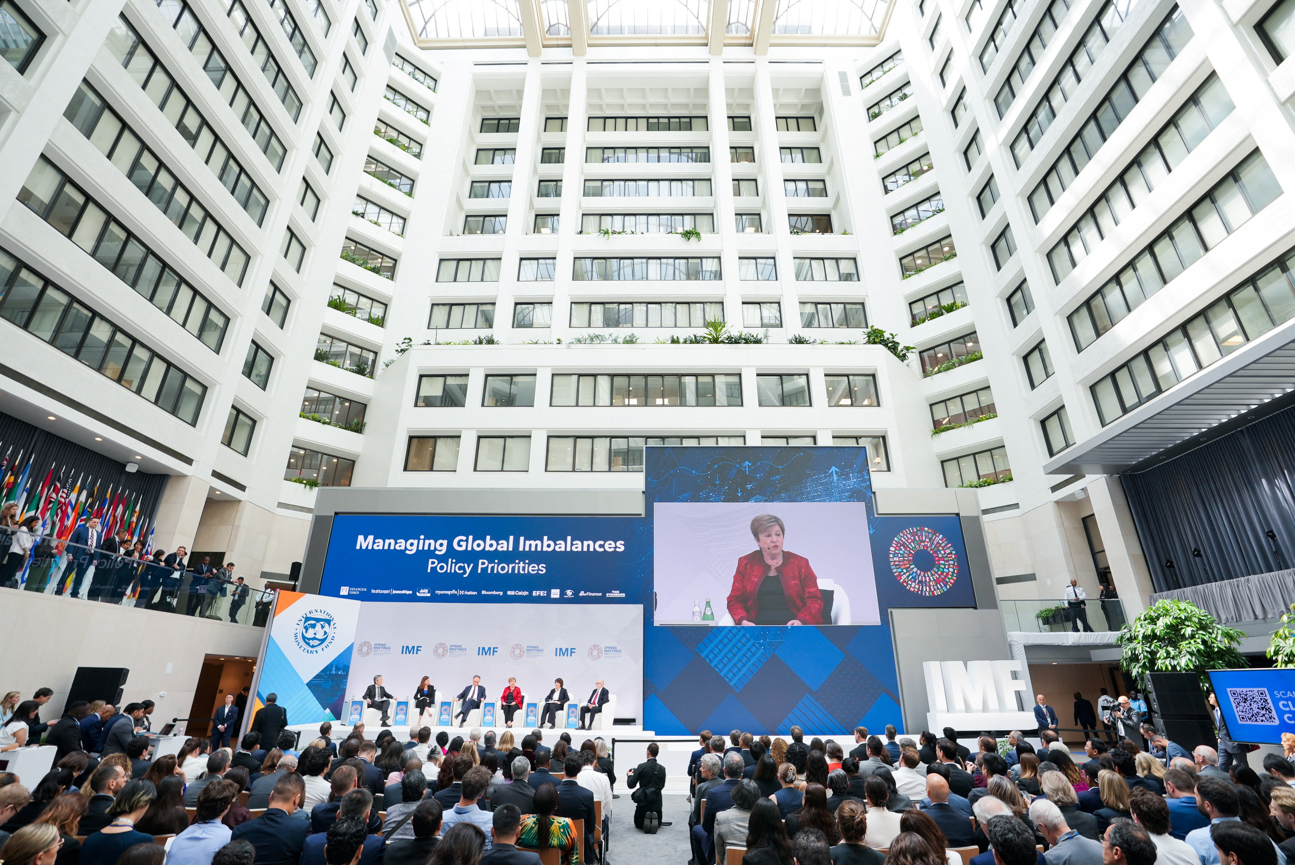 image IMF chief says 12 or more countries seeking loans to cope with Middle East war energy shock