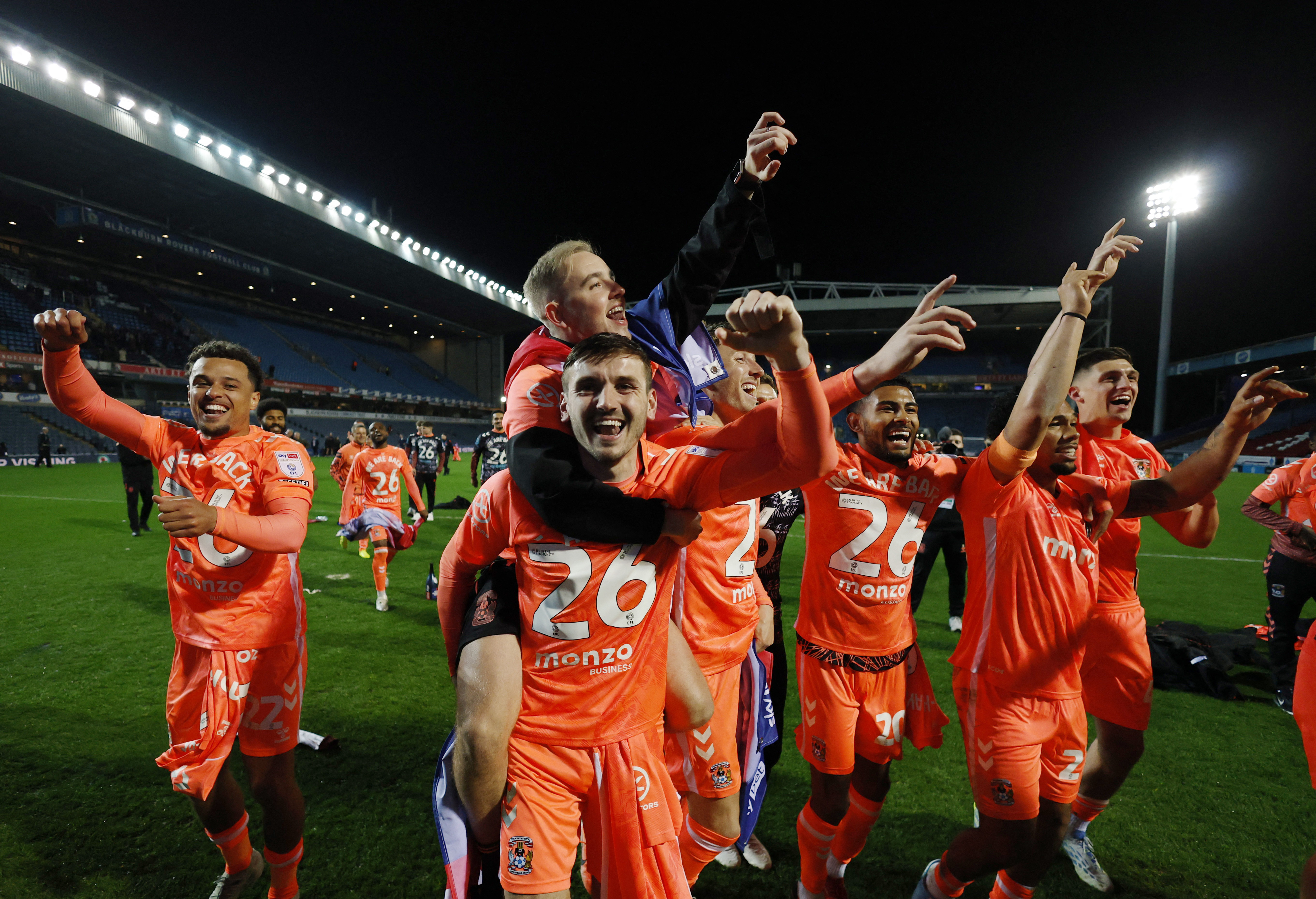 image Coventry promoted to Premier League after 25-year absence