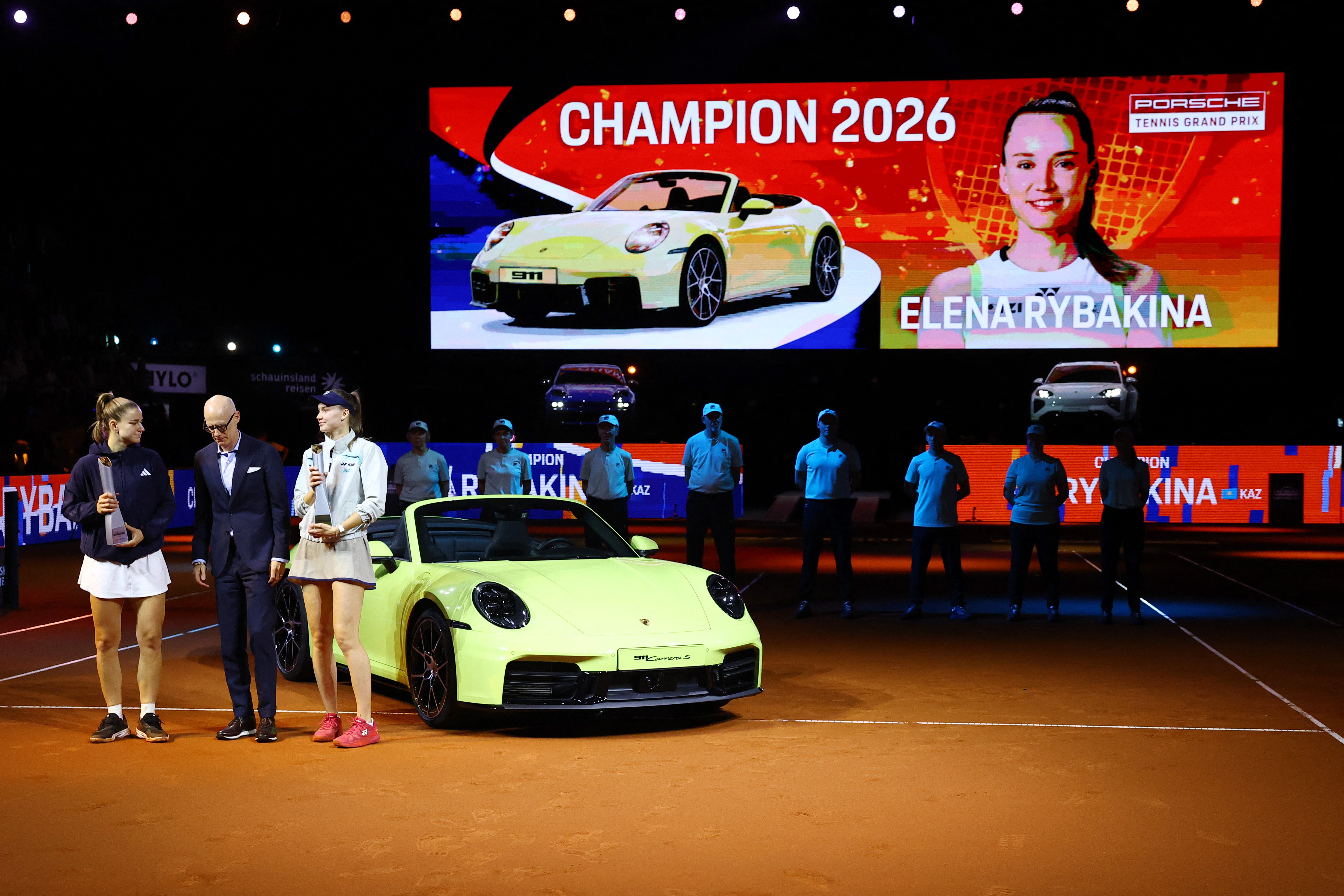 cover Rybakina beats Muchova to win Stuttgart crown &#8211; and a Porsche &#8211; for second time