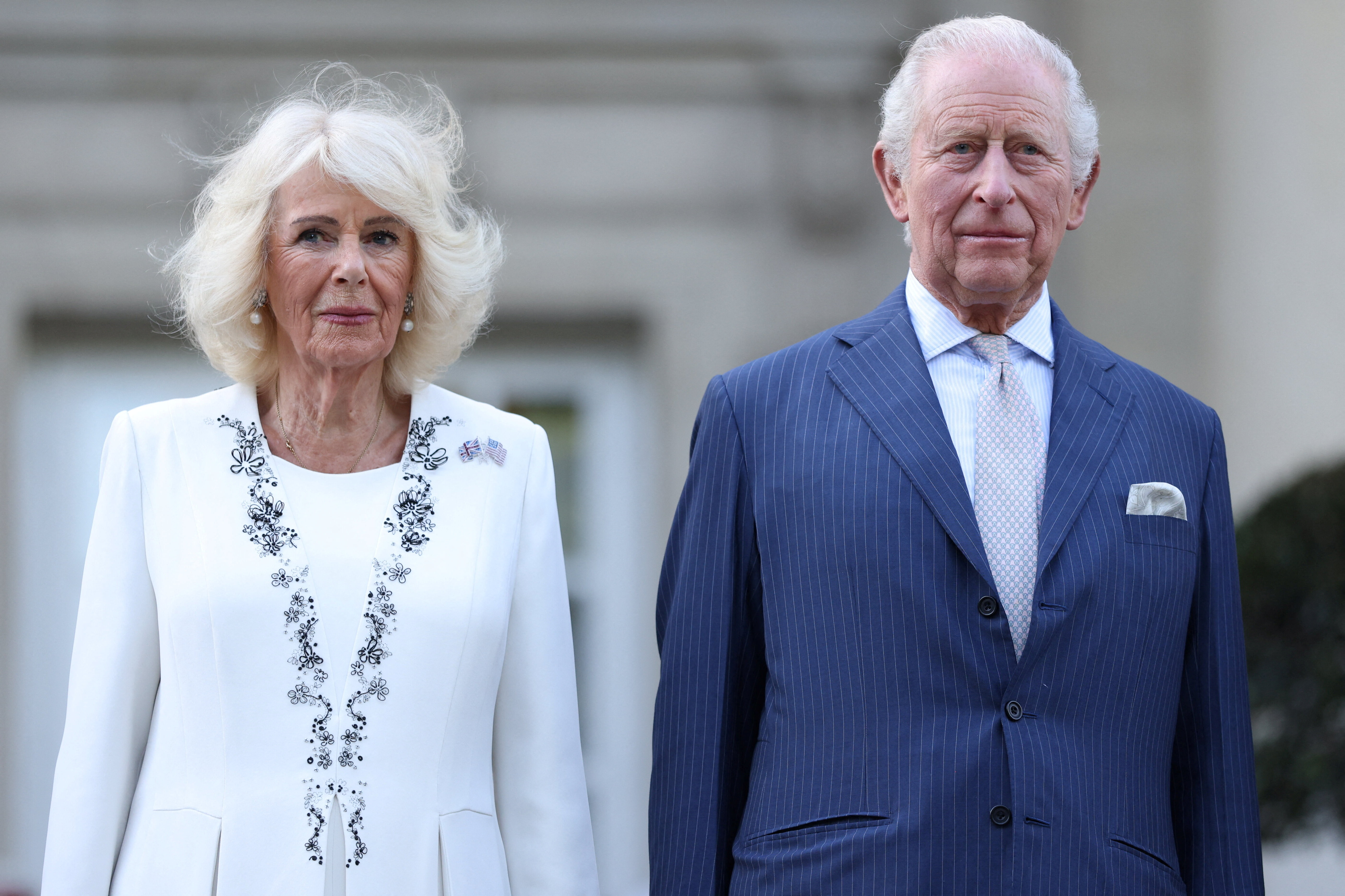 image King Charles arrives in US for state visit amid differences over Iran war