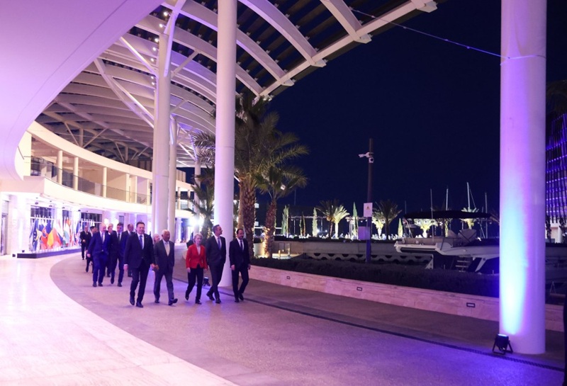 Ayia Napa Marina hosts informal meeting of EU heads of state, government