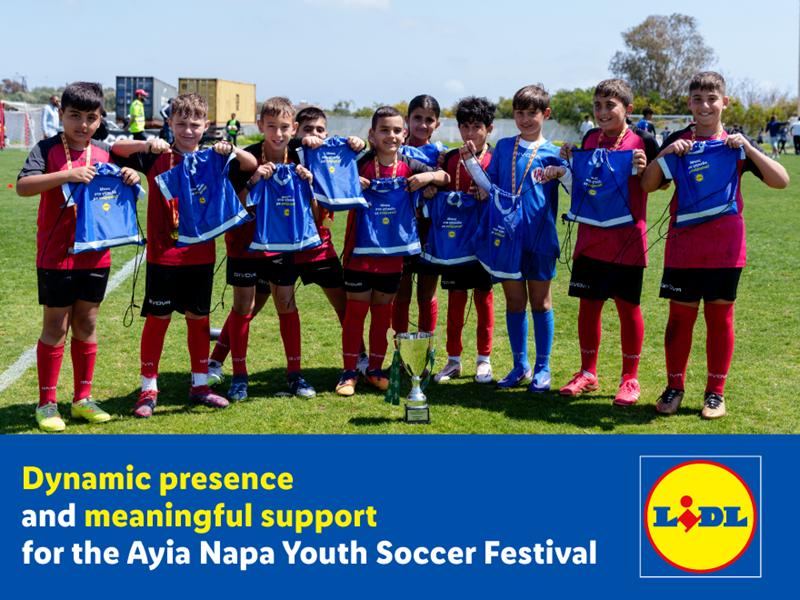 cover Lidl Cyprus: dynamic presence, substantial support to Ayia Napa Youth Soccer Festival