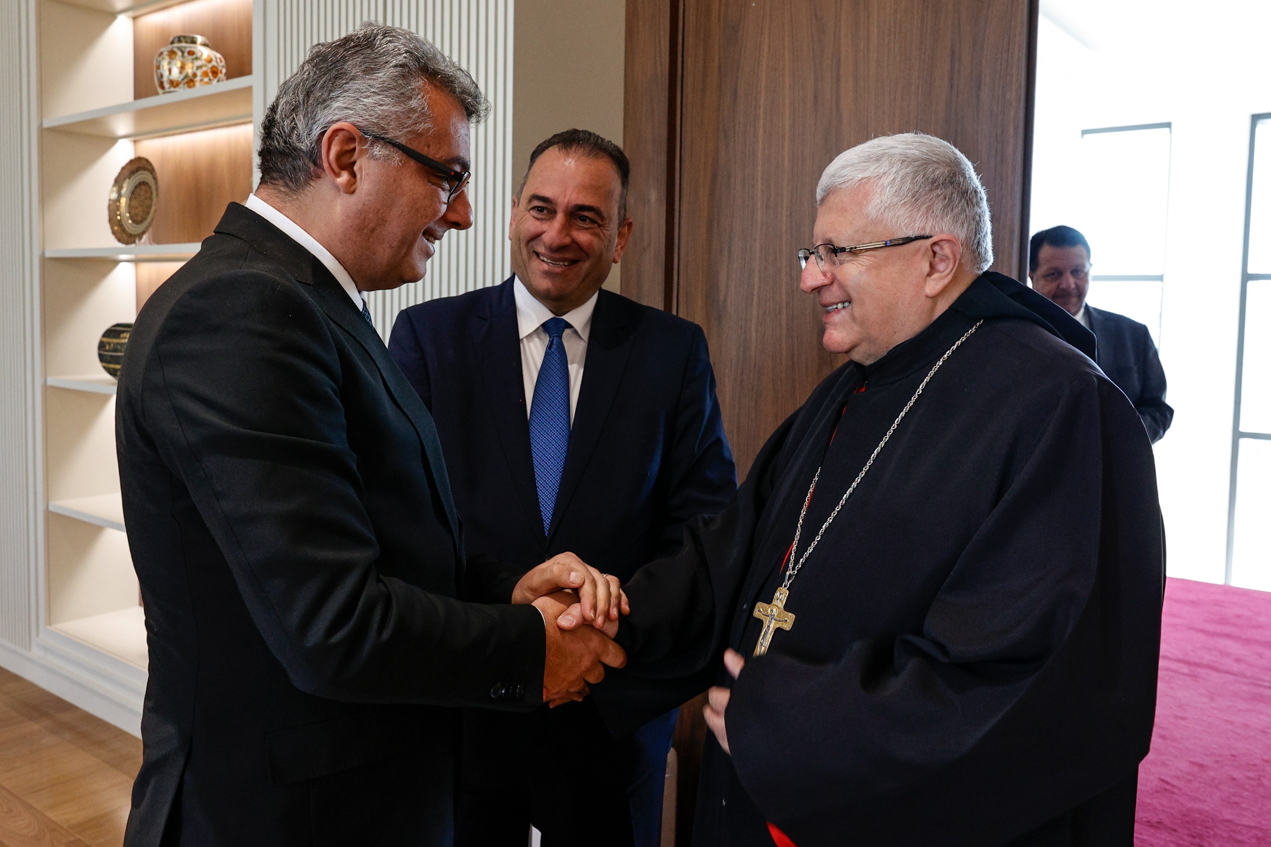 cover Maronite archbishop meets Erhurman ahead of Easter