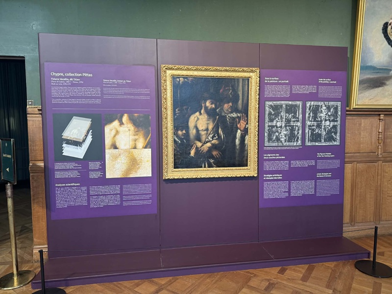 From Cyprus to Château de Chantilly, France: science in service of art