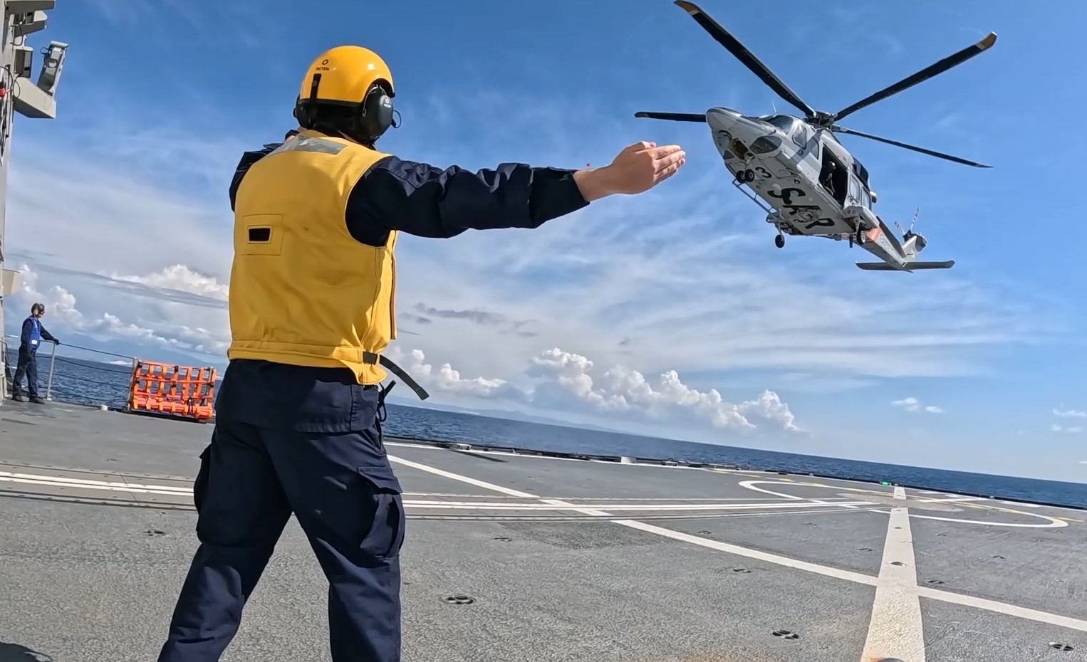 cover JRCC carried out rescue exercise with Greek frigates