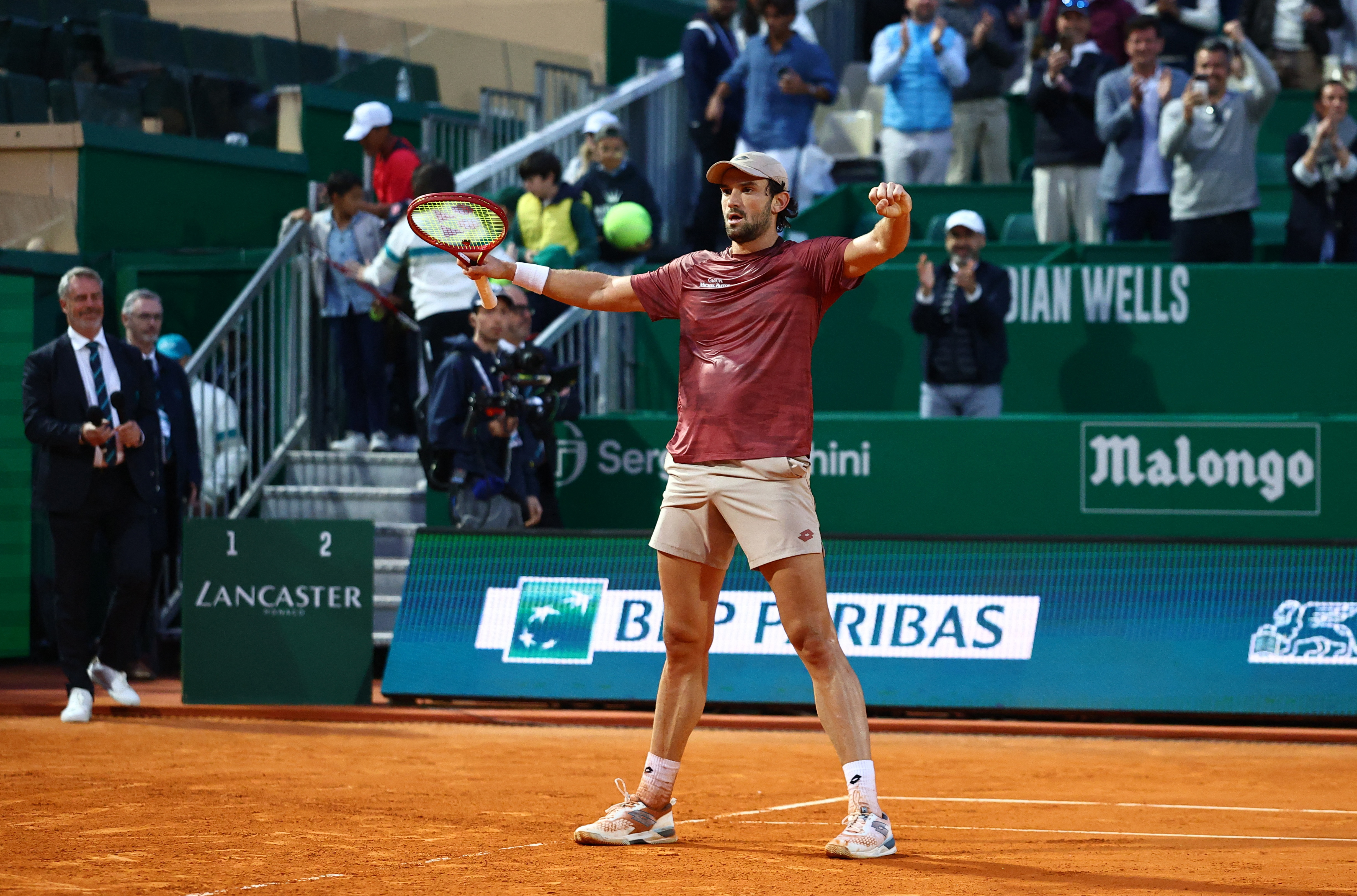 image Vacherot savours home semi-final showdown with Alcaraz