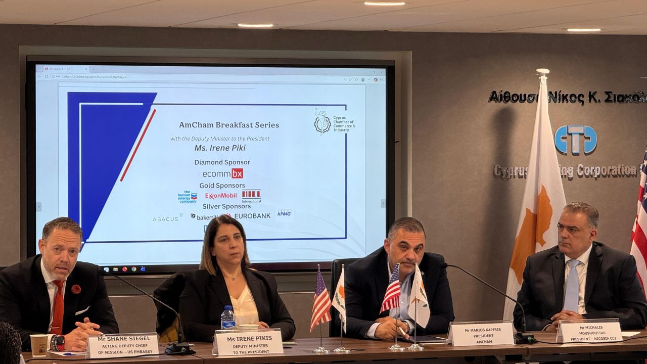 cover AmCham Cyprus holds strategic talks with deputy minister