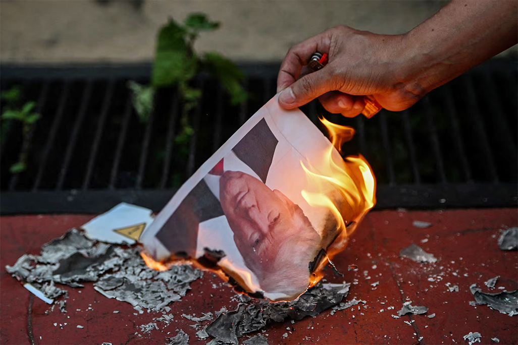 cover Trump says &#8216;a whole civilisation will die tonight&#8217; if Iran does not make a deal