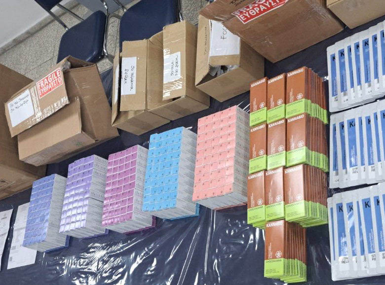 cover Limassol police seize large amount of CBD products